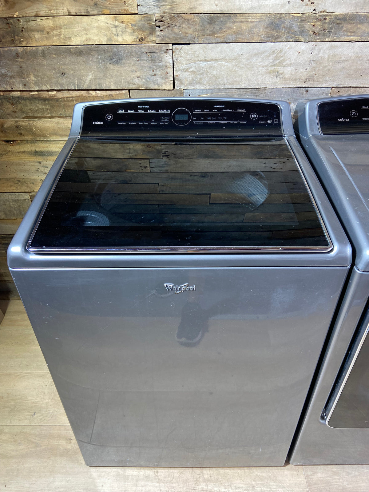 Whirlpool Cabrio Extra Large Capacity Silver Washer & Dryer Set