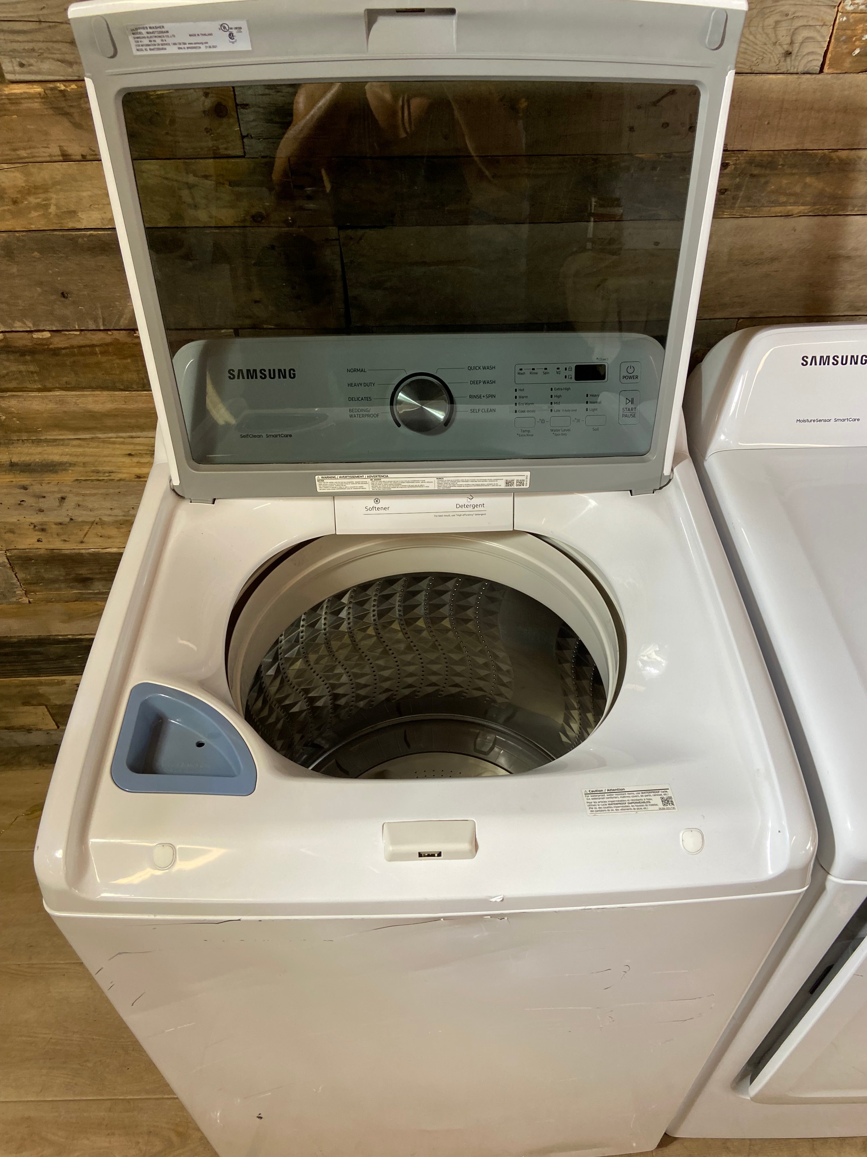 Samsung Large Capacity Washer & Dryer Set