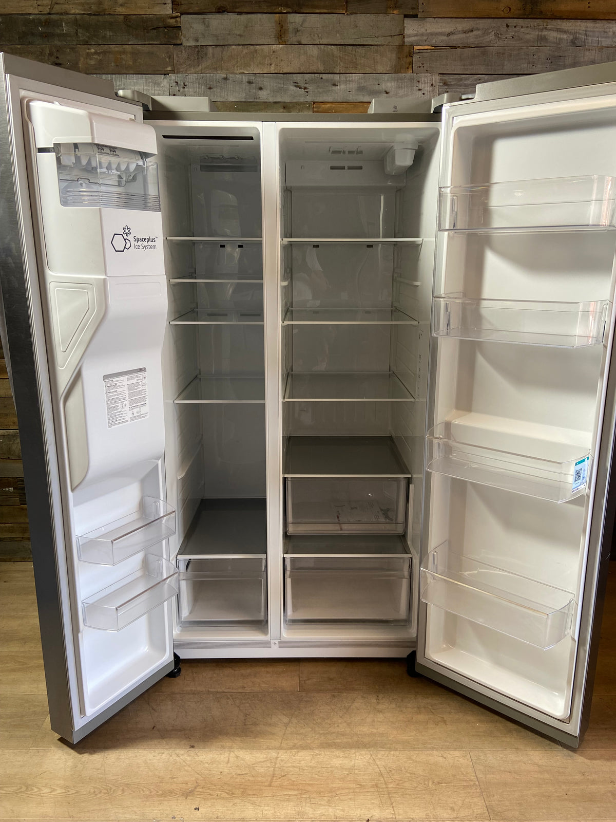 LG Stainless 36” Side by Side Refrigerator