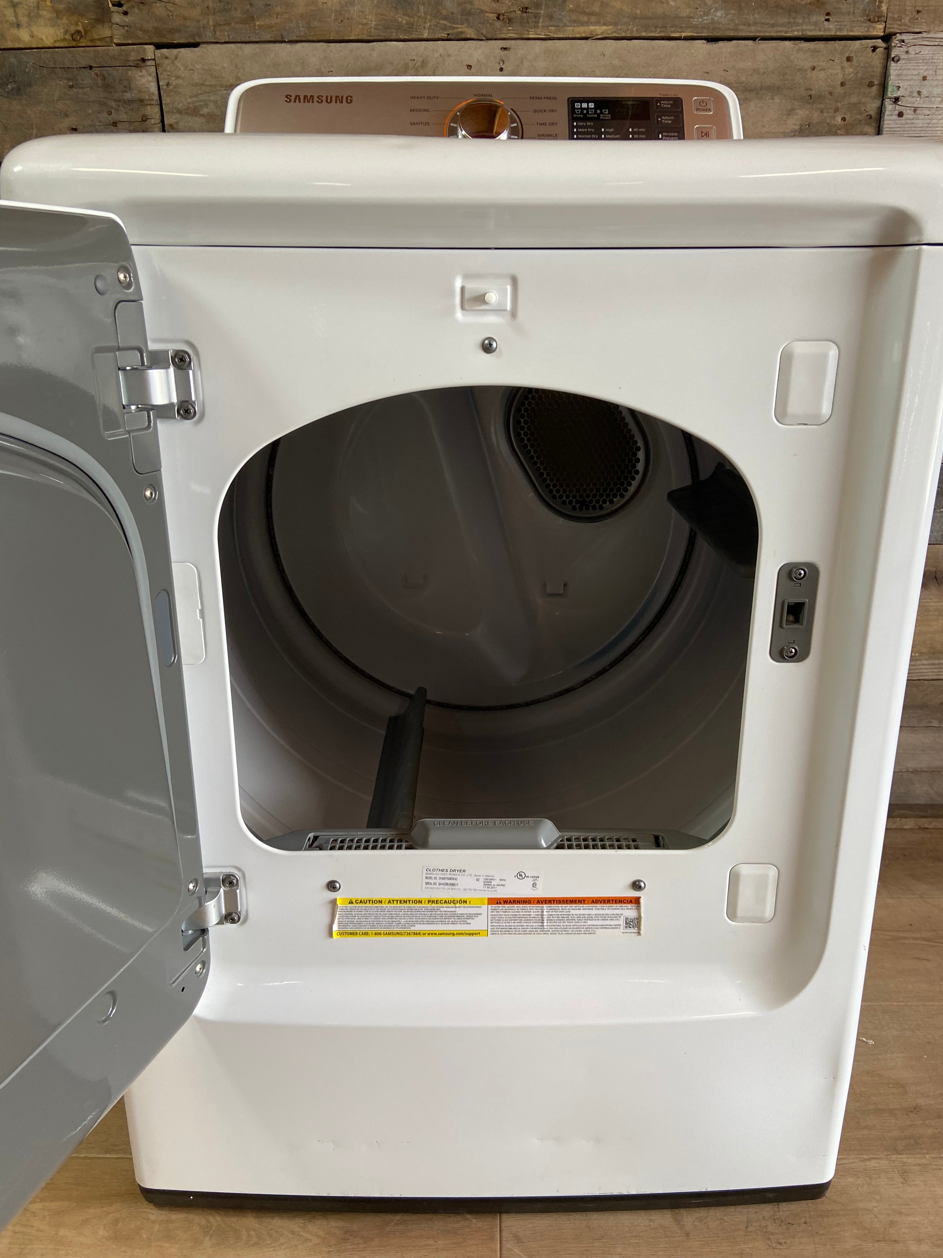 Samsung Large Capacity Dryer
