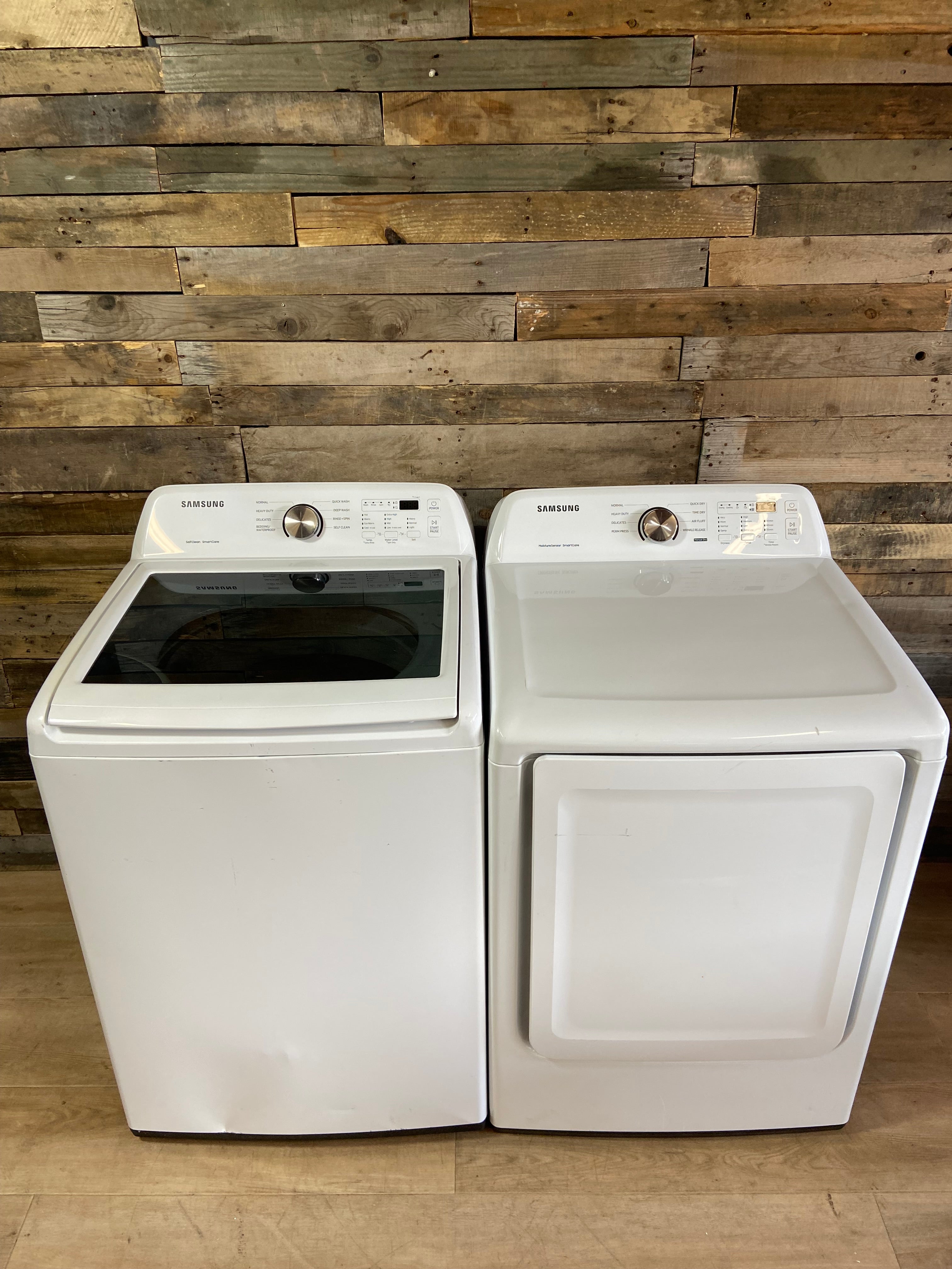 Samsung Large Capacity Washer & Dryer Set