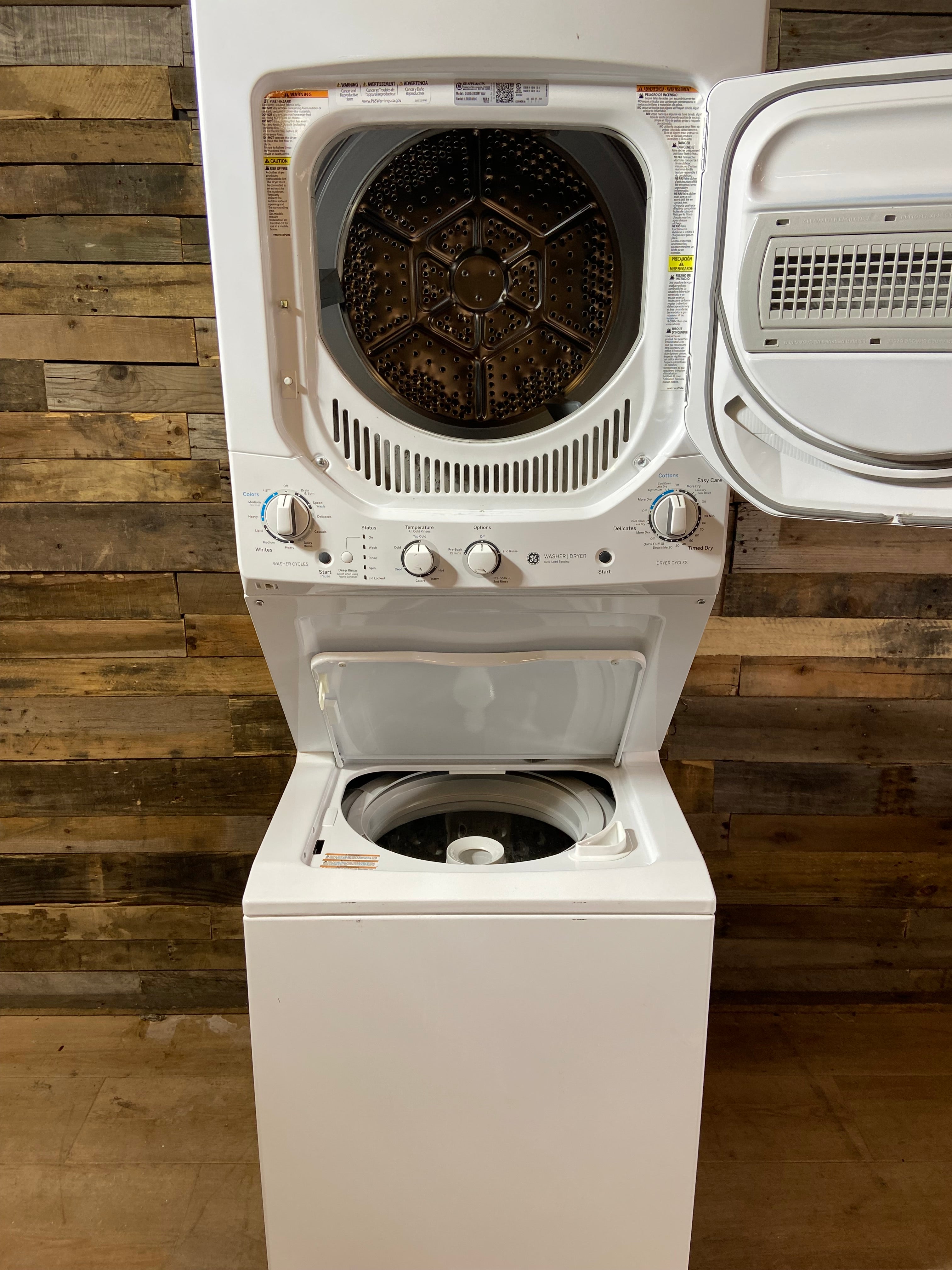 GE 24 Inch Stackable Washer Dryer
