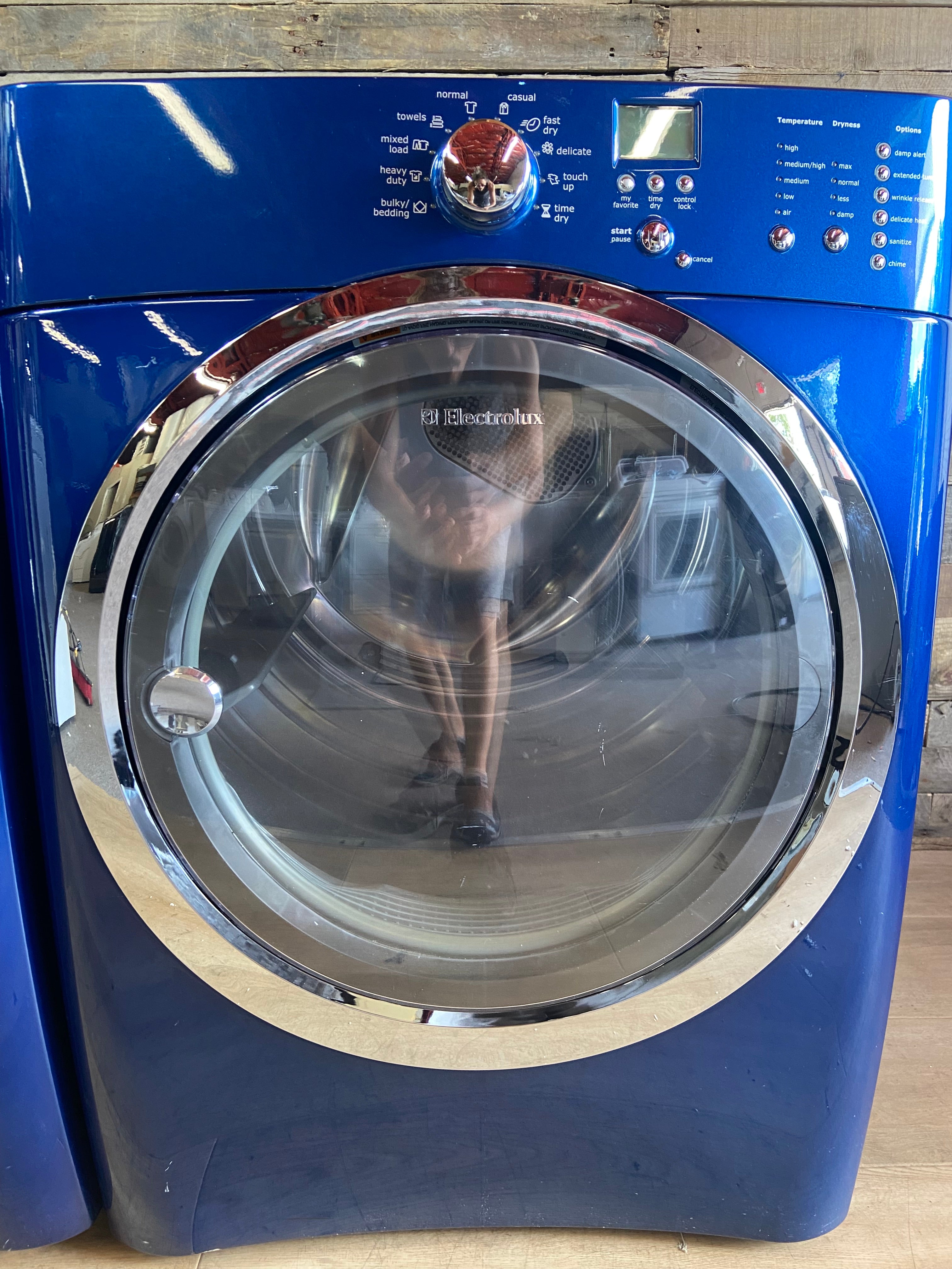 Electrolux Blue Front Load Washer & Dryer Set