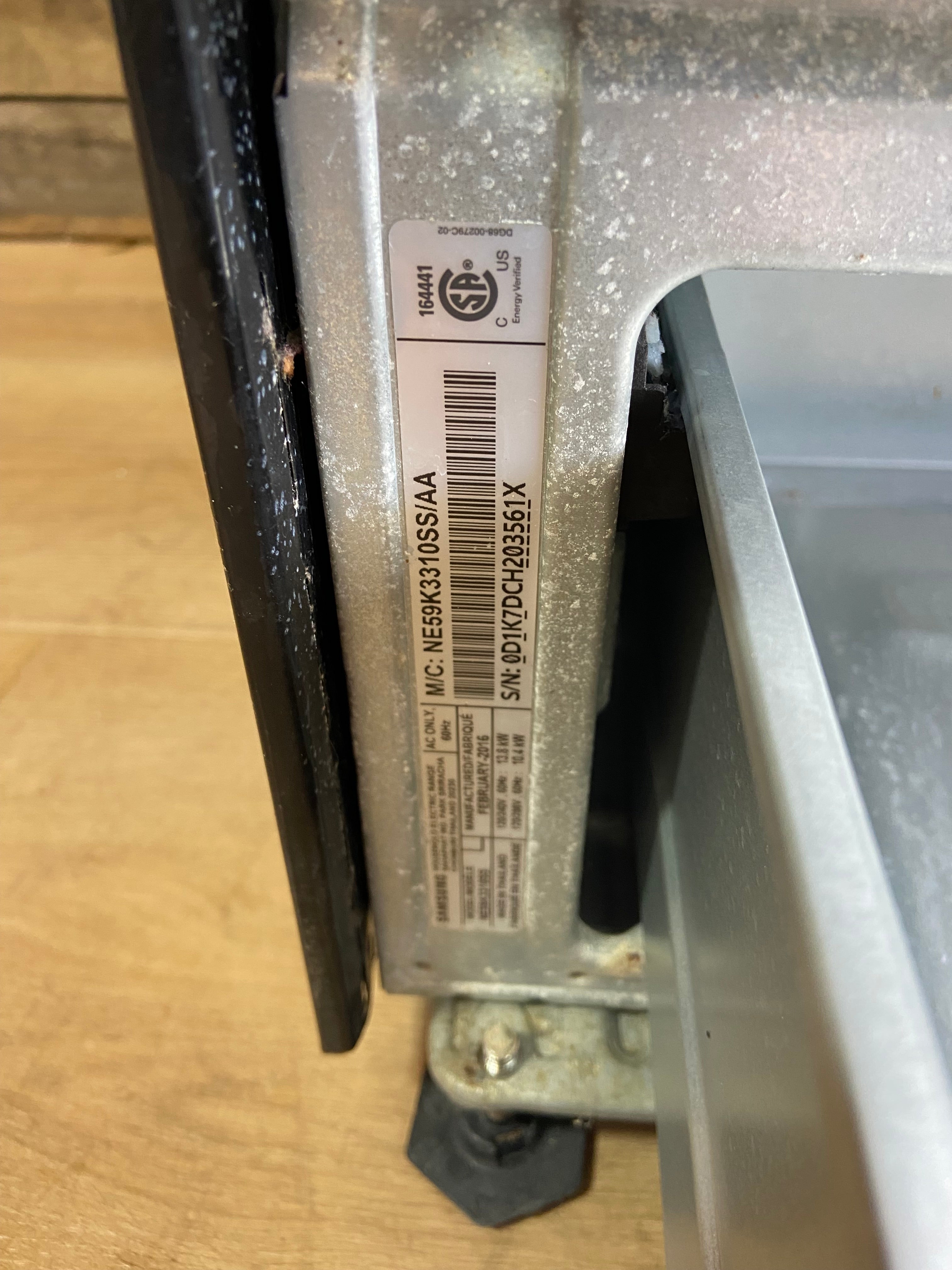 Samsung Stainless 5 Burner Range