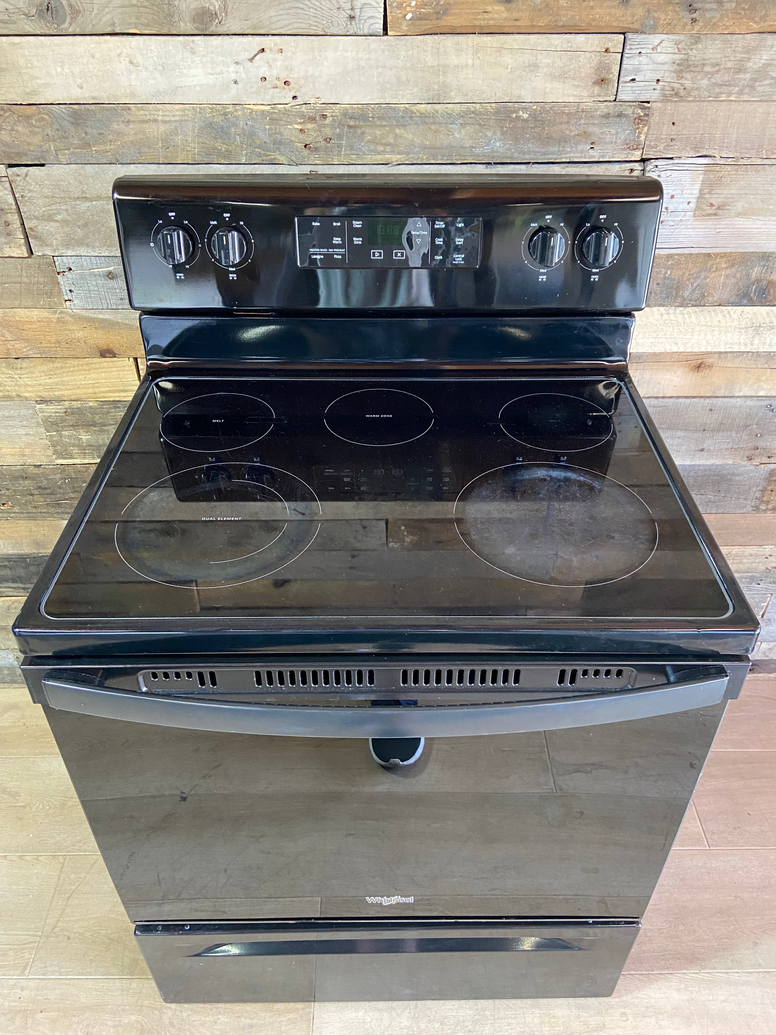 Whirlpool Black 5 Burner Range