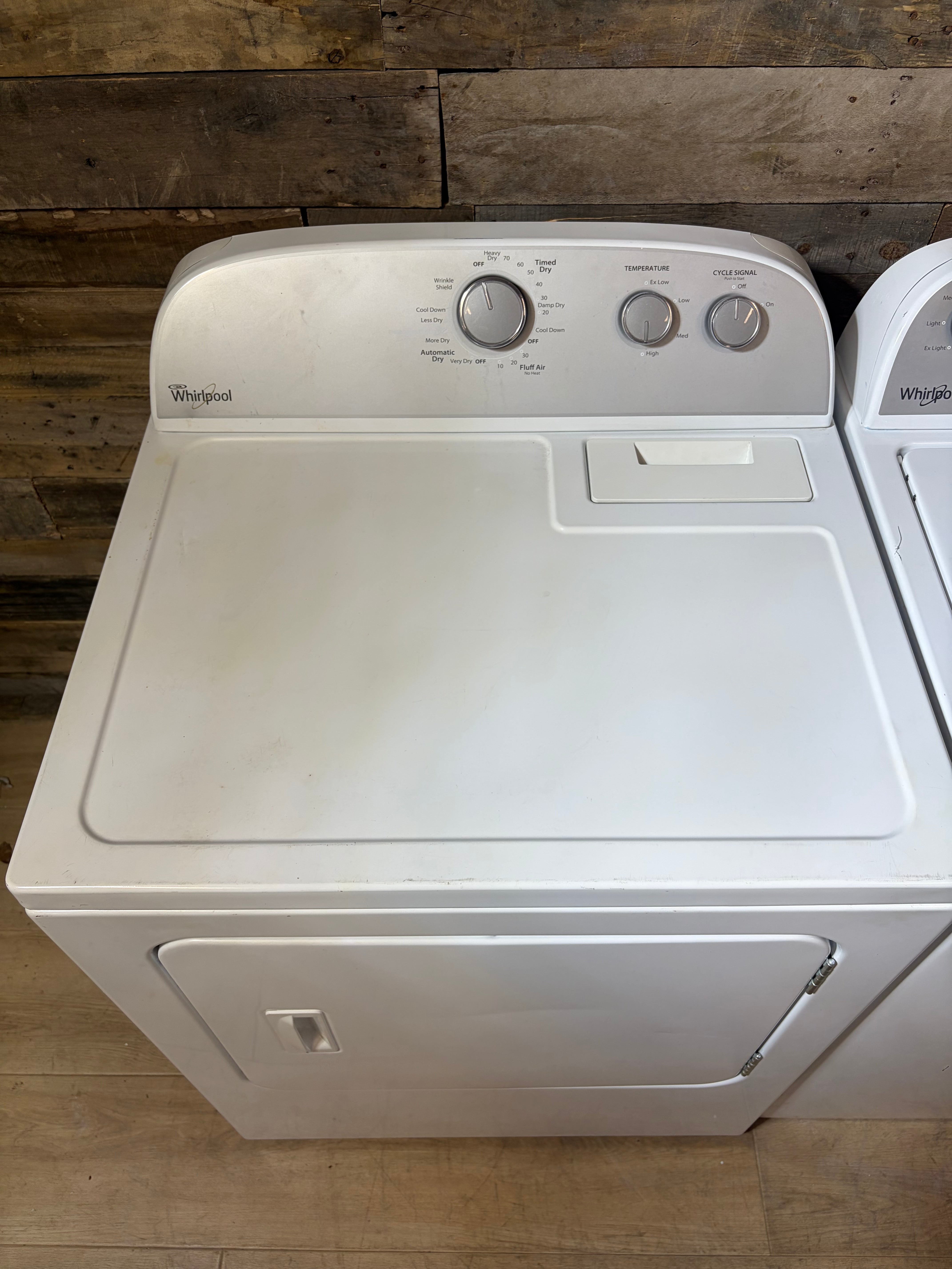 Whirlpool Grey Face Top Load Set