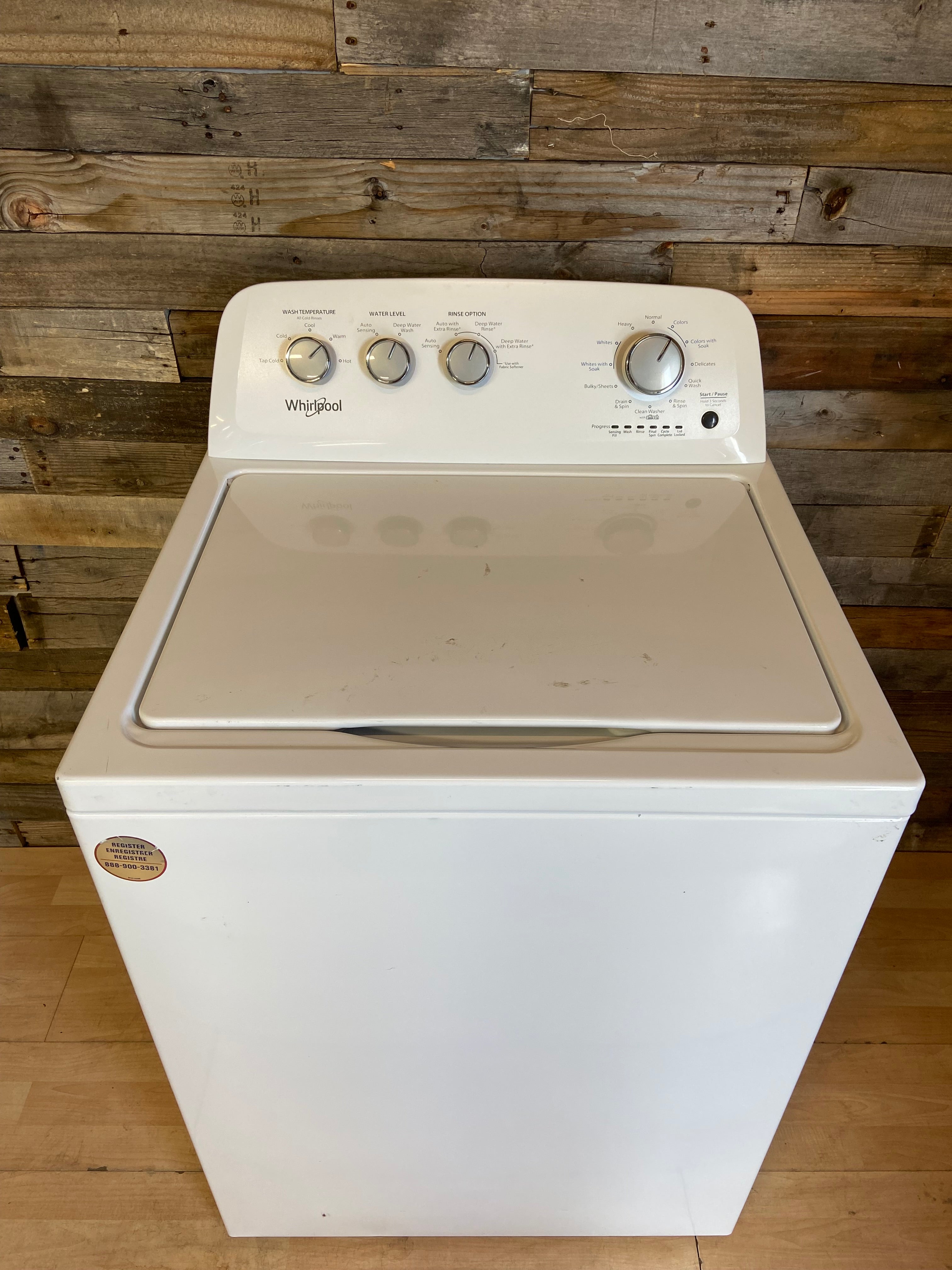 Whirlpool Stainless Steel Tub Top Load Washing Machine