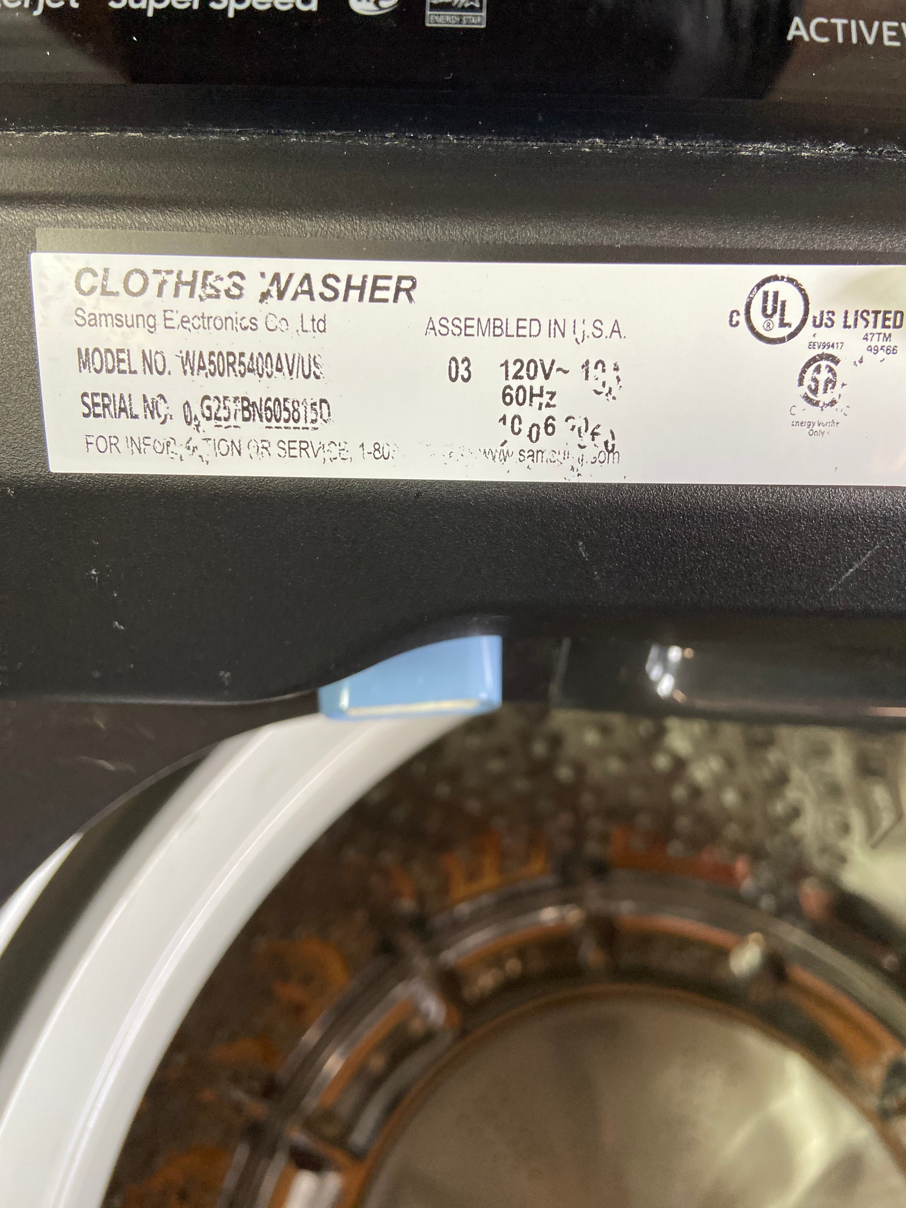Samsung Black Stainless Super Capacity Glass Top Washer & Dryer Set