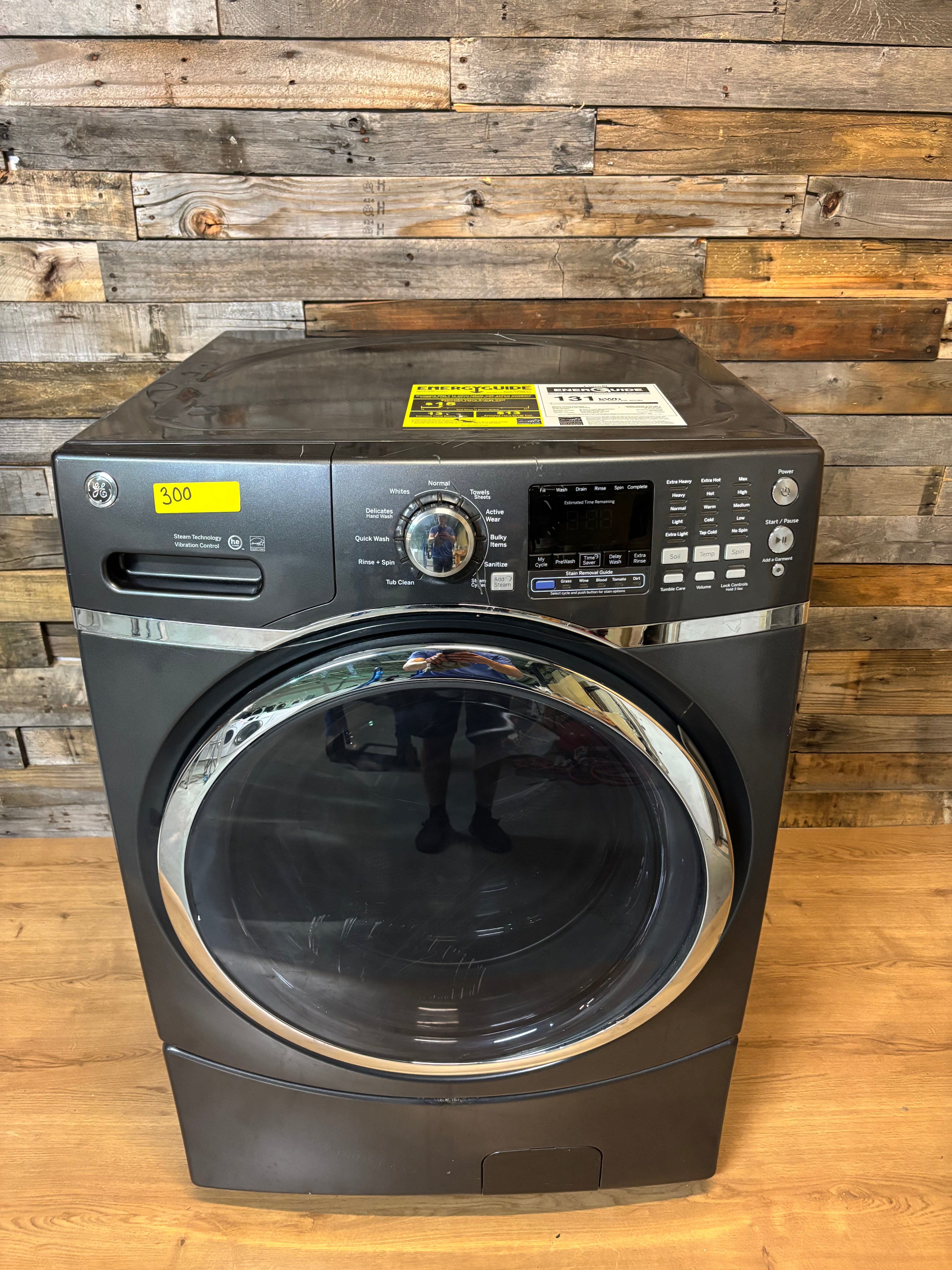 Ge Grey Front Load Washer
