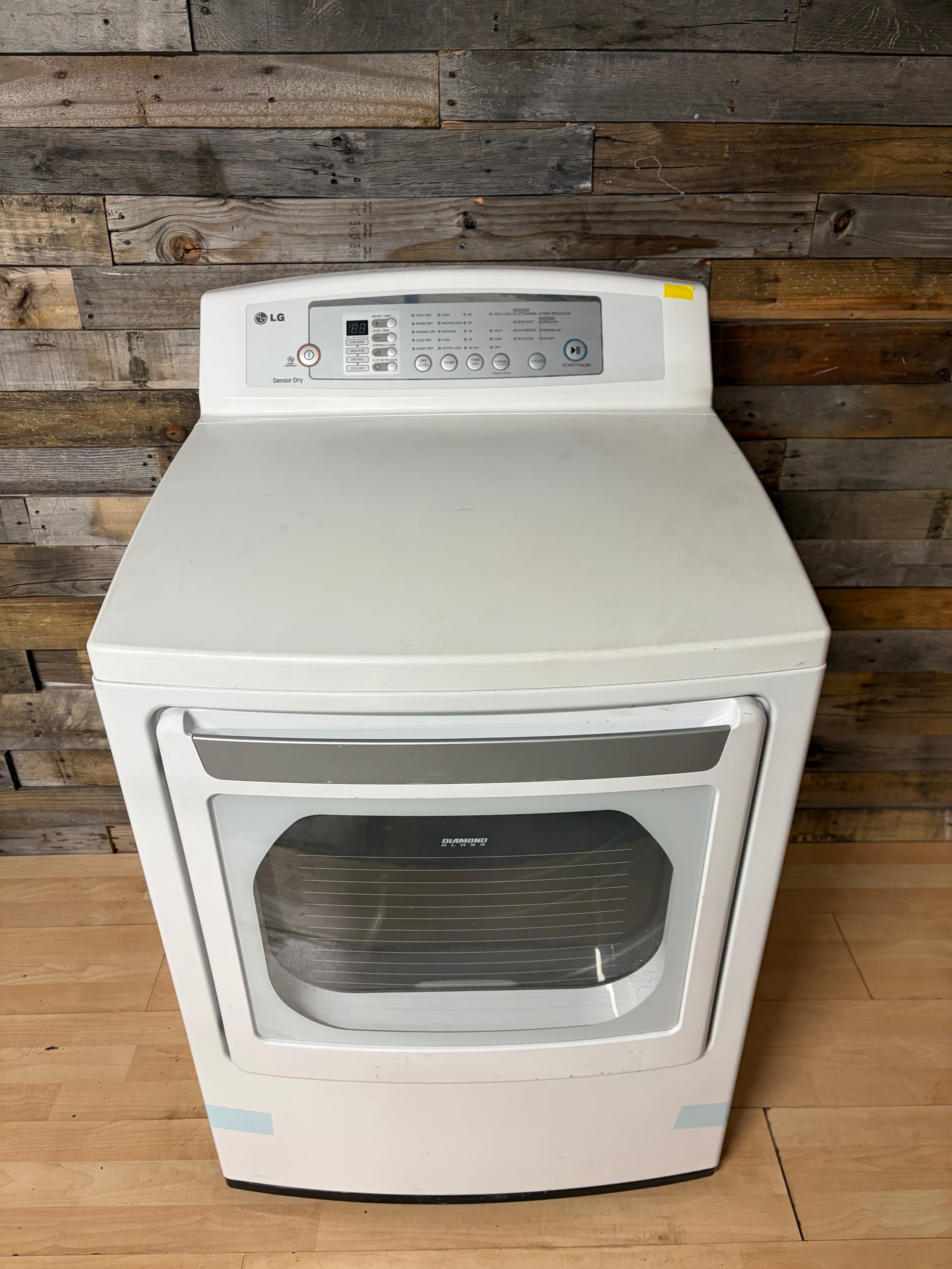 LG White Dryer
