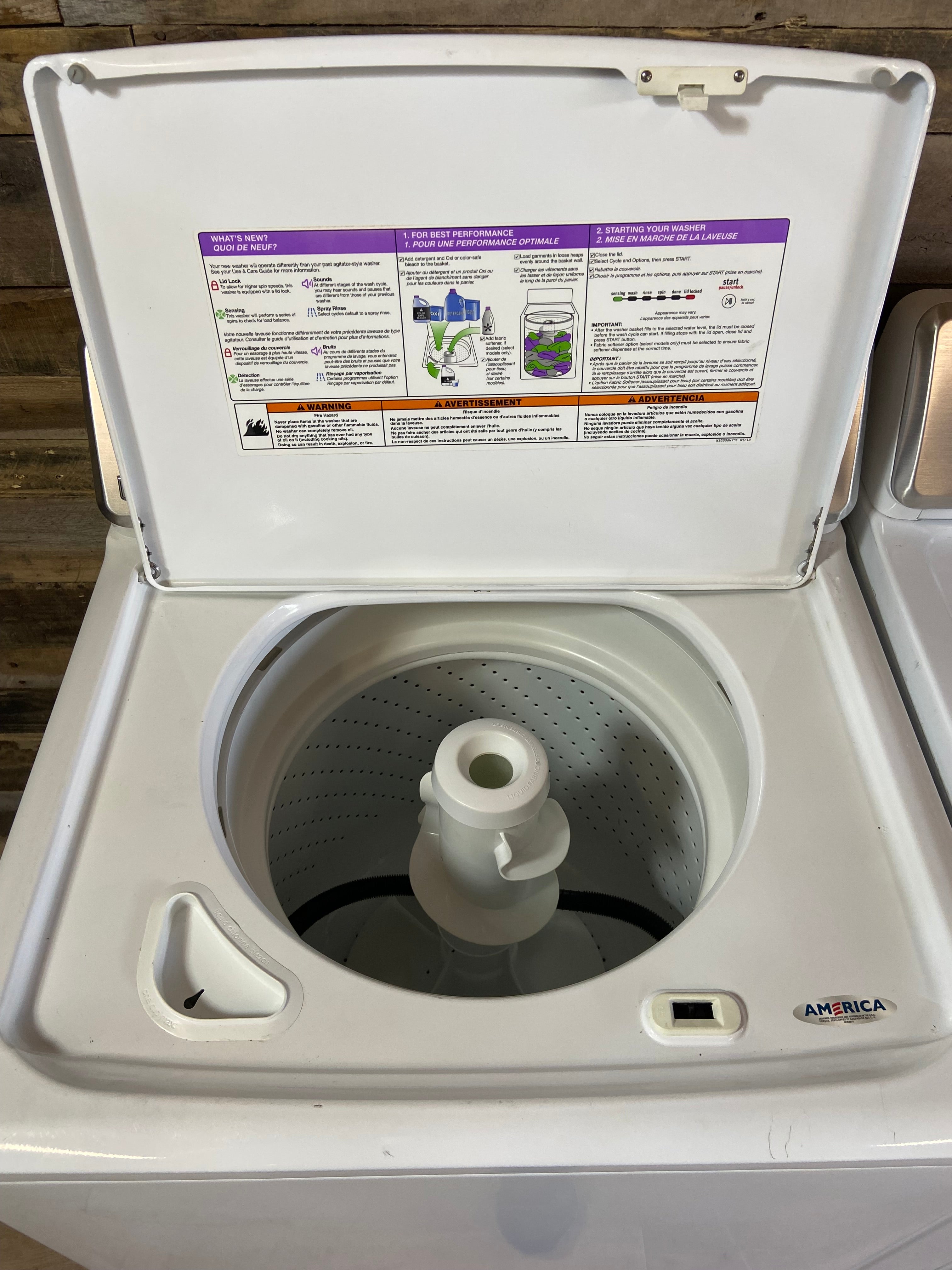 Maytag Top Load Washer & Dryer Set
