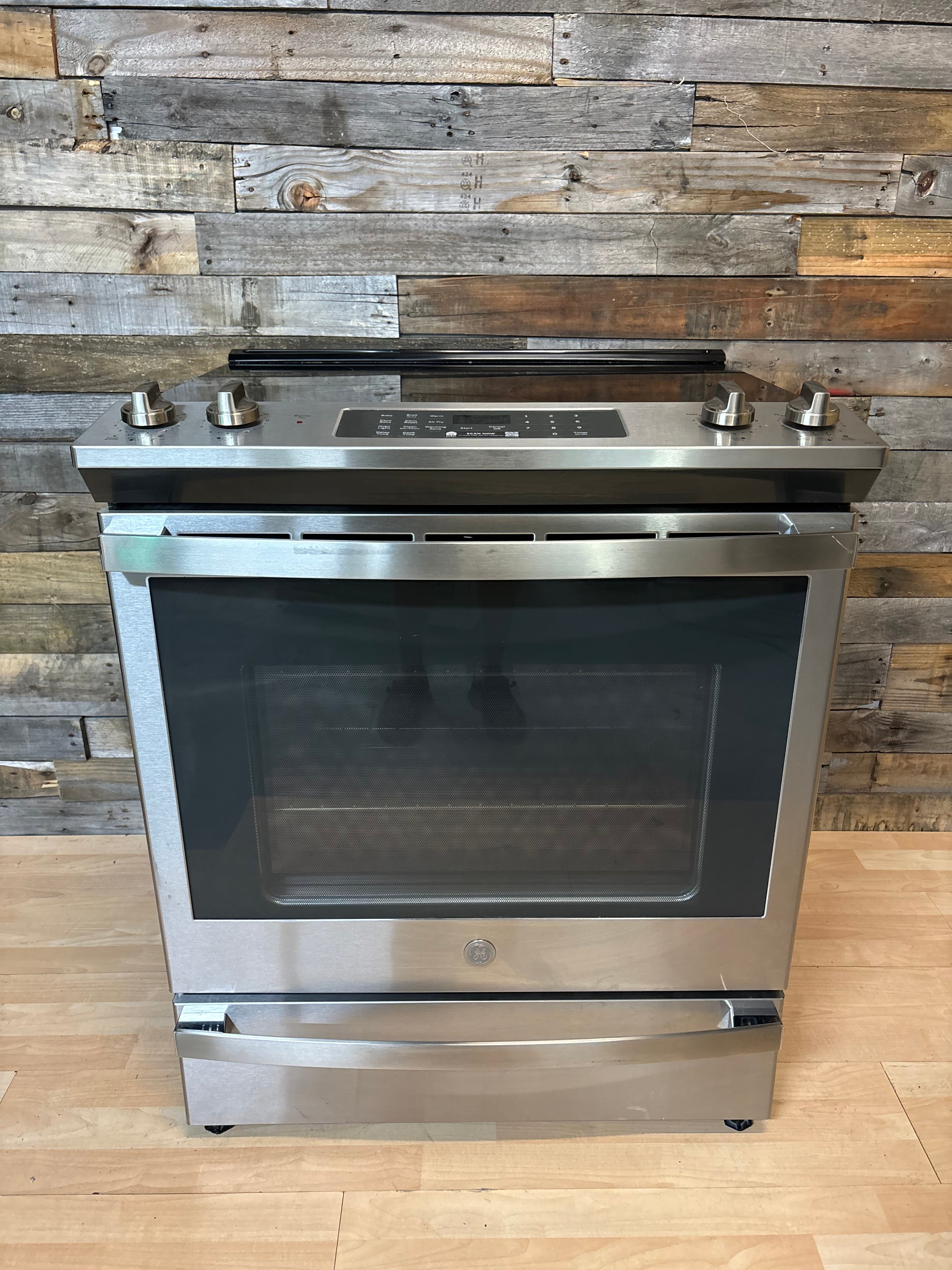 GE WiFi Stainless Slide-In Range With Air fry
