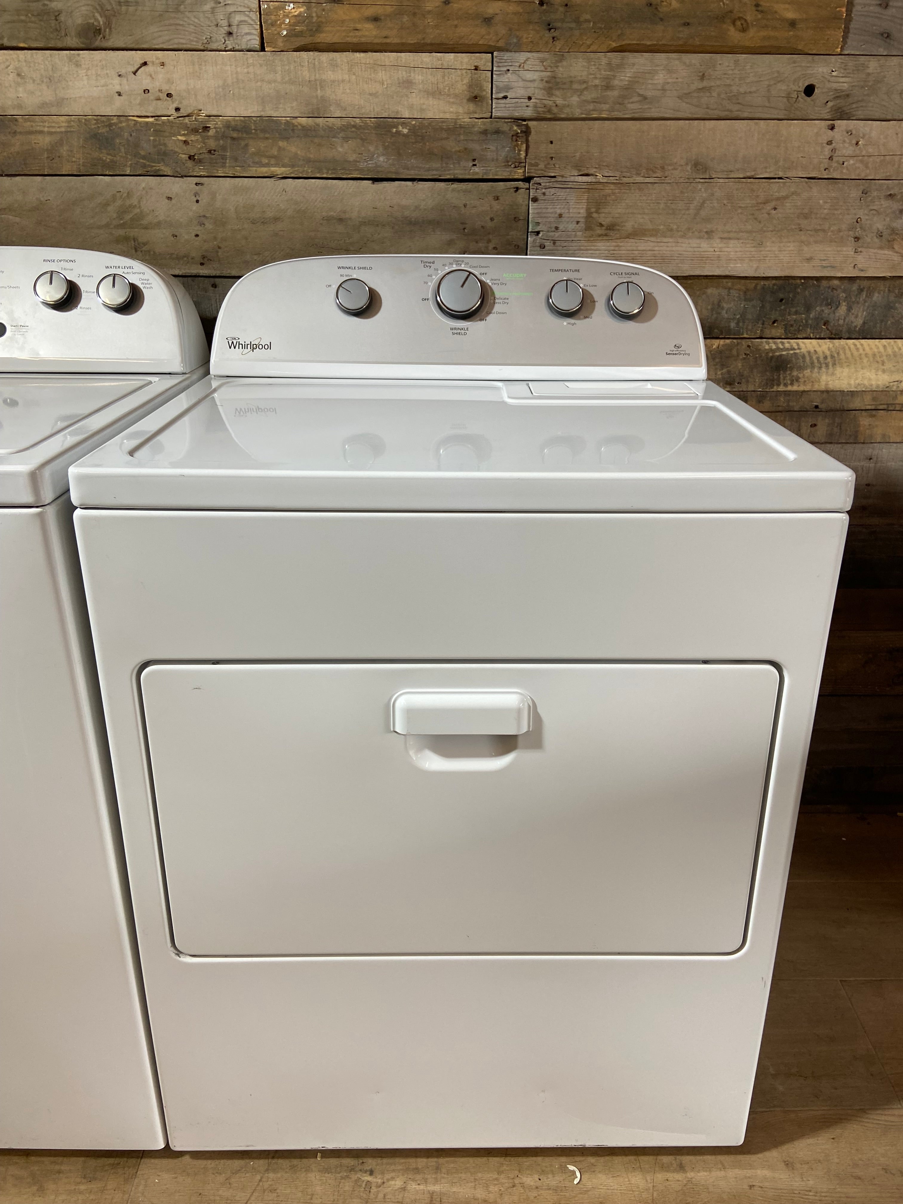 Whirlpool Top Load Washer & Dryer Set