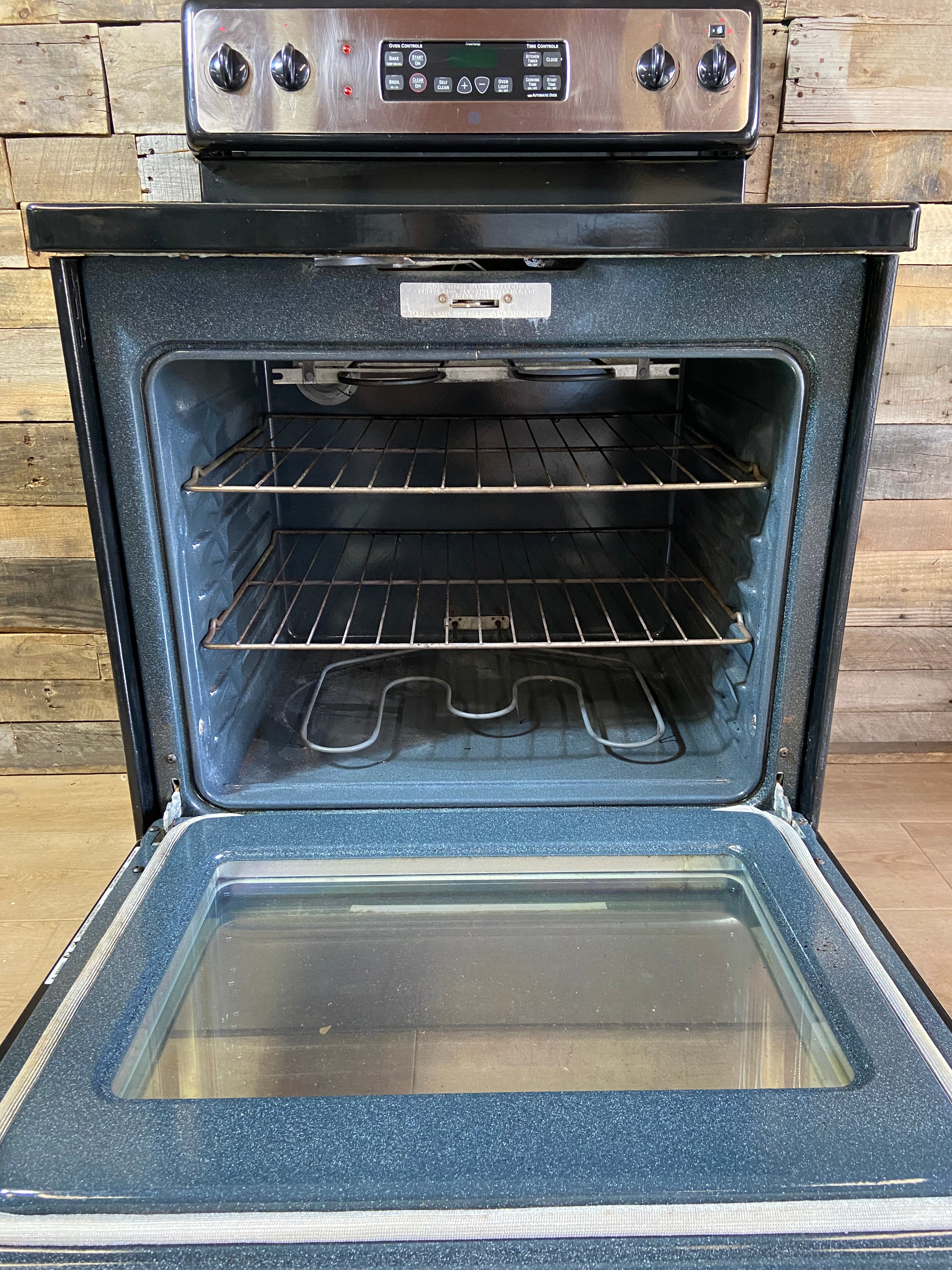 GE 4 Burner Stainless Steel Range