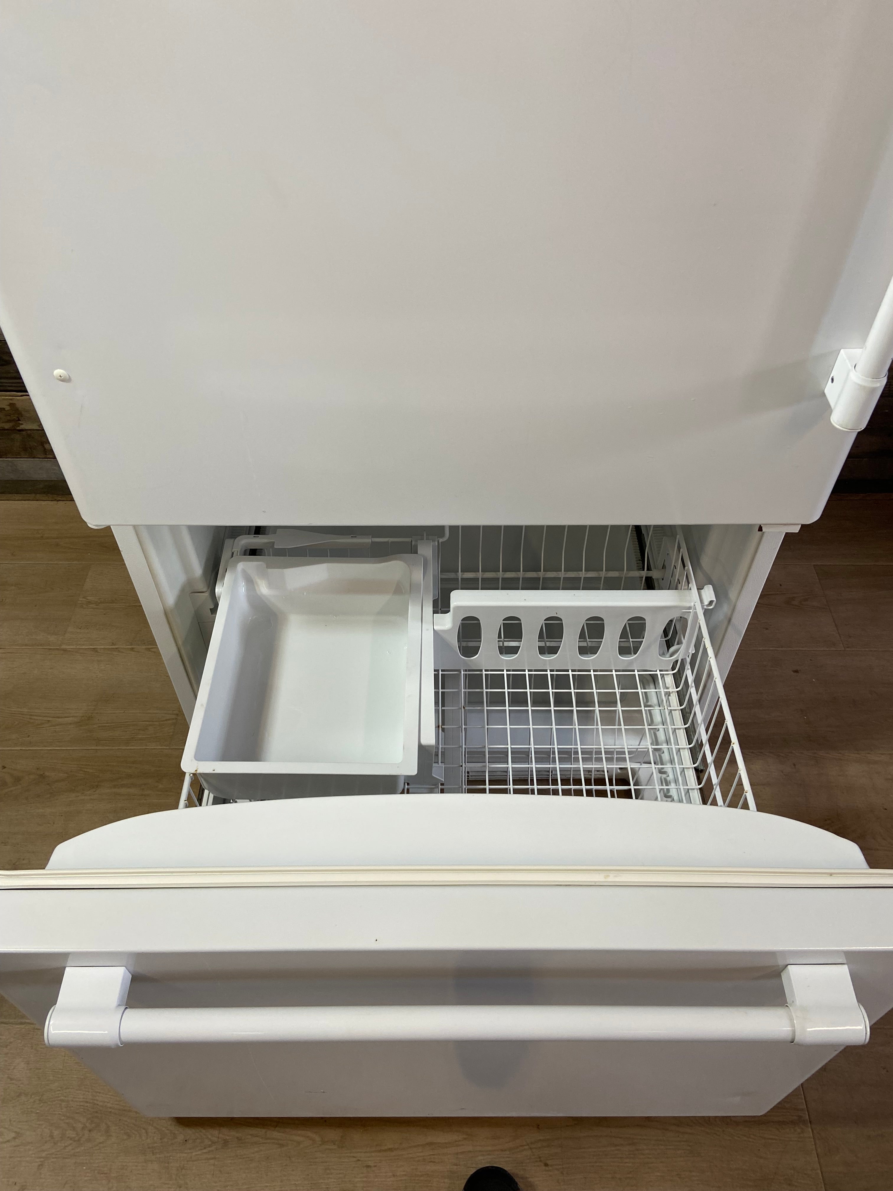 Maytag White Bottom Freezer Refrigerator