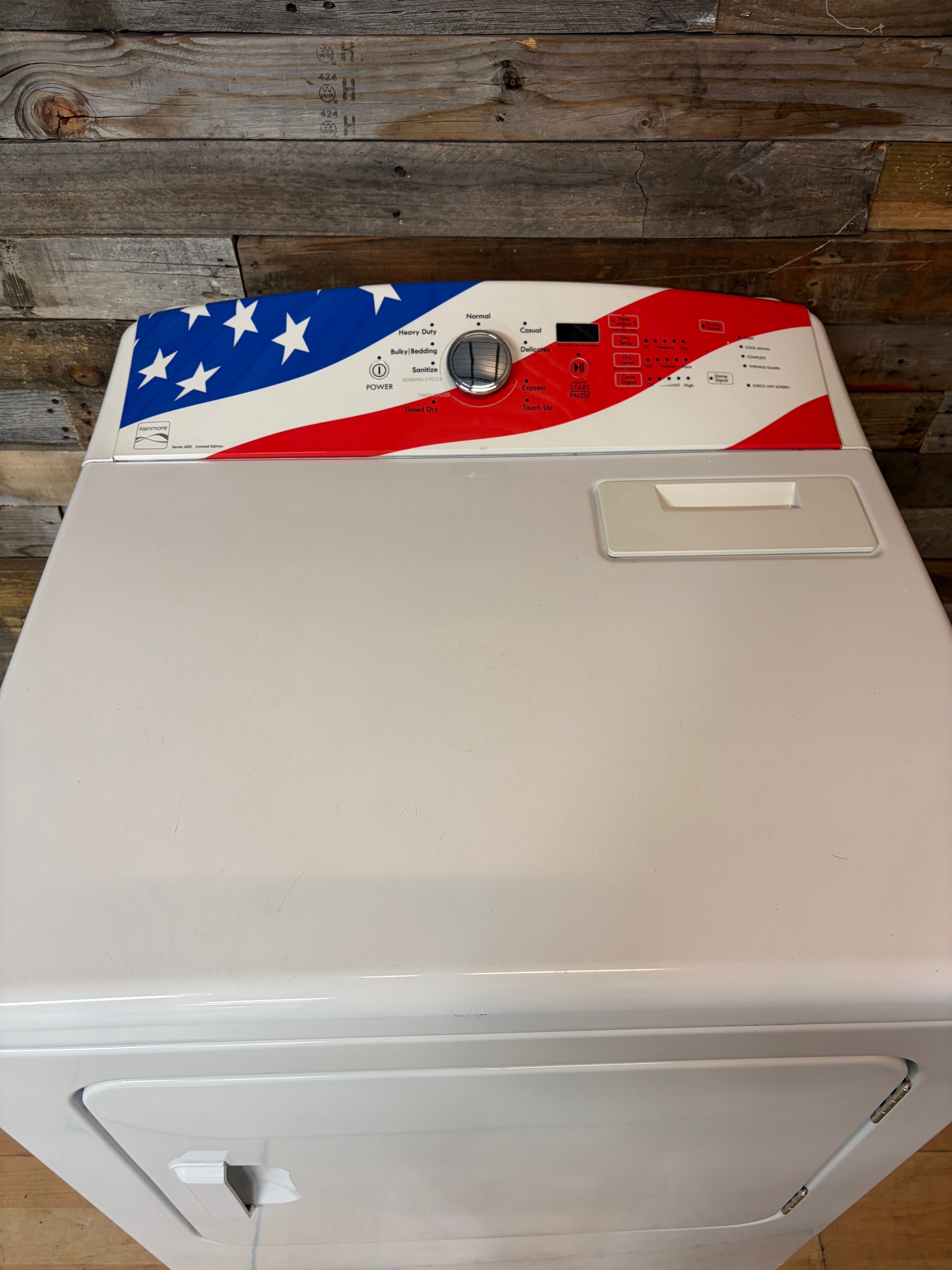 Kenmore Limited Edition American Flag Dryer