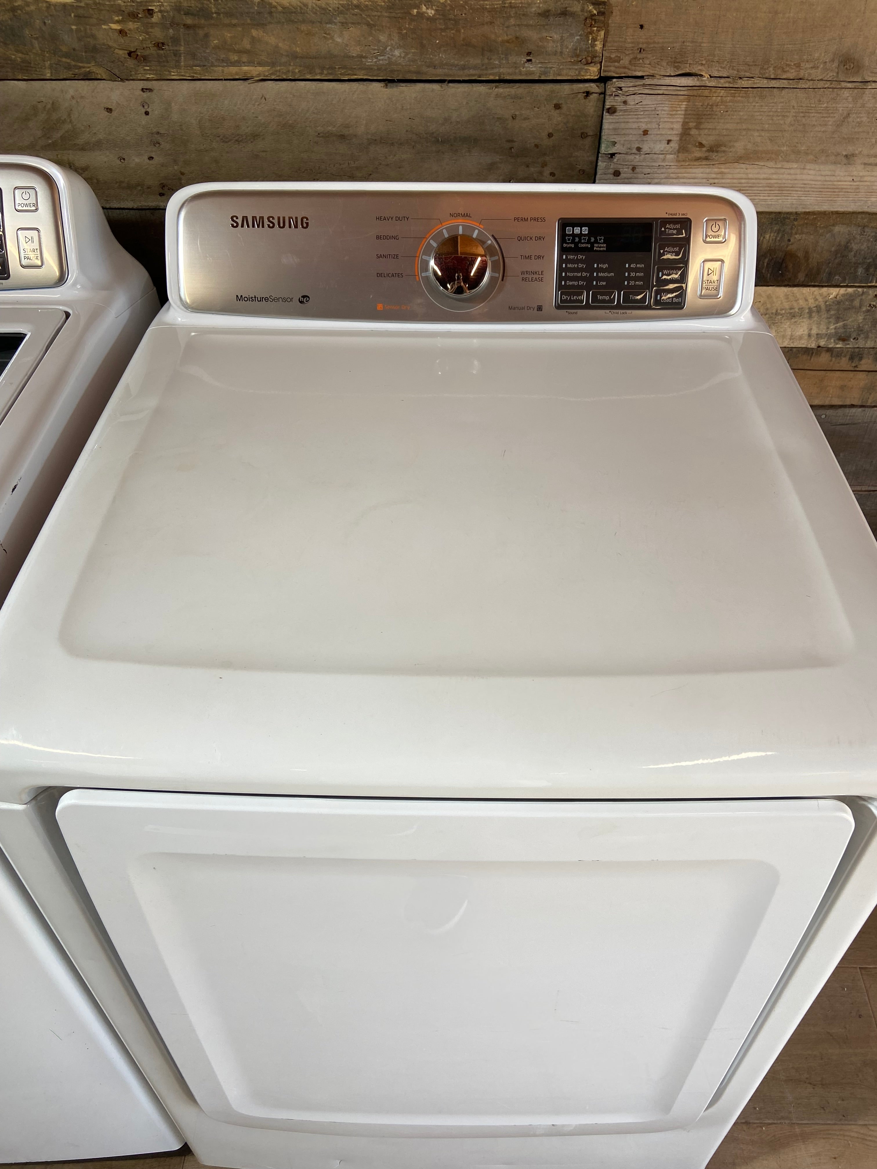 Samsung Top Load Large Capacity Washer & Dryer Set