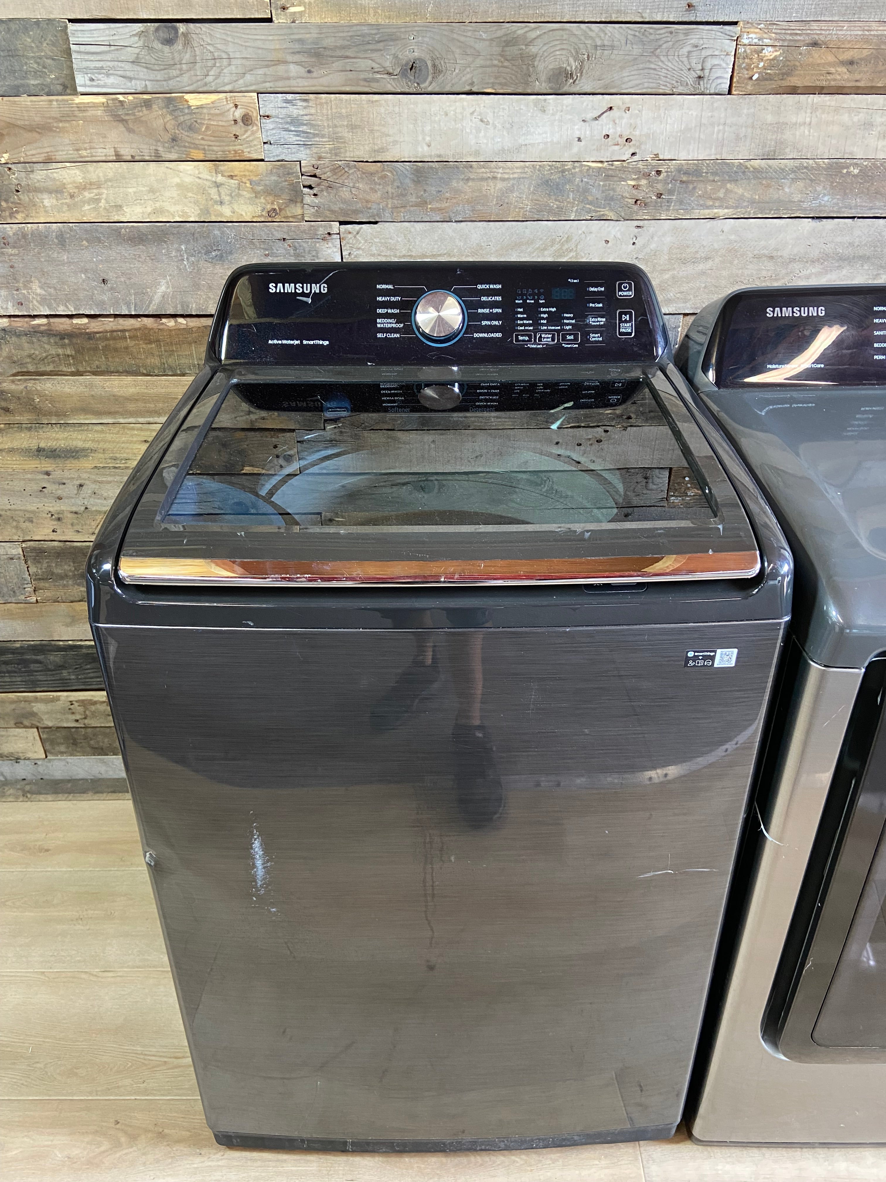 Black Samsung Washer Dryer Combo