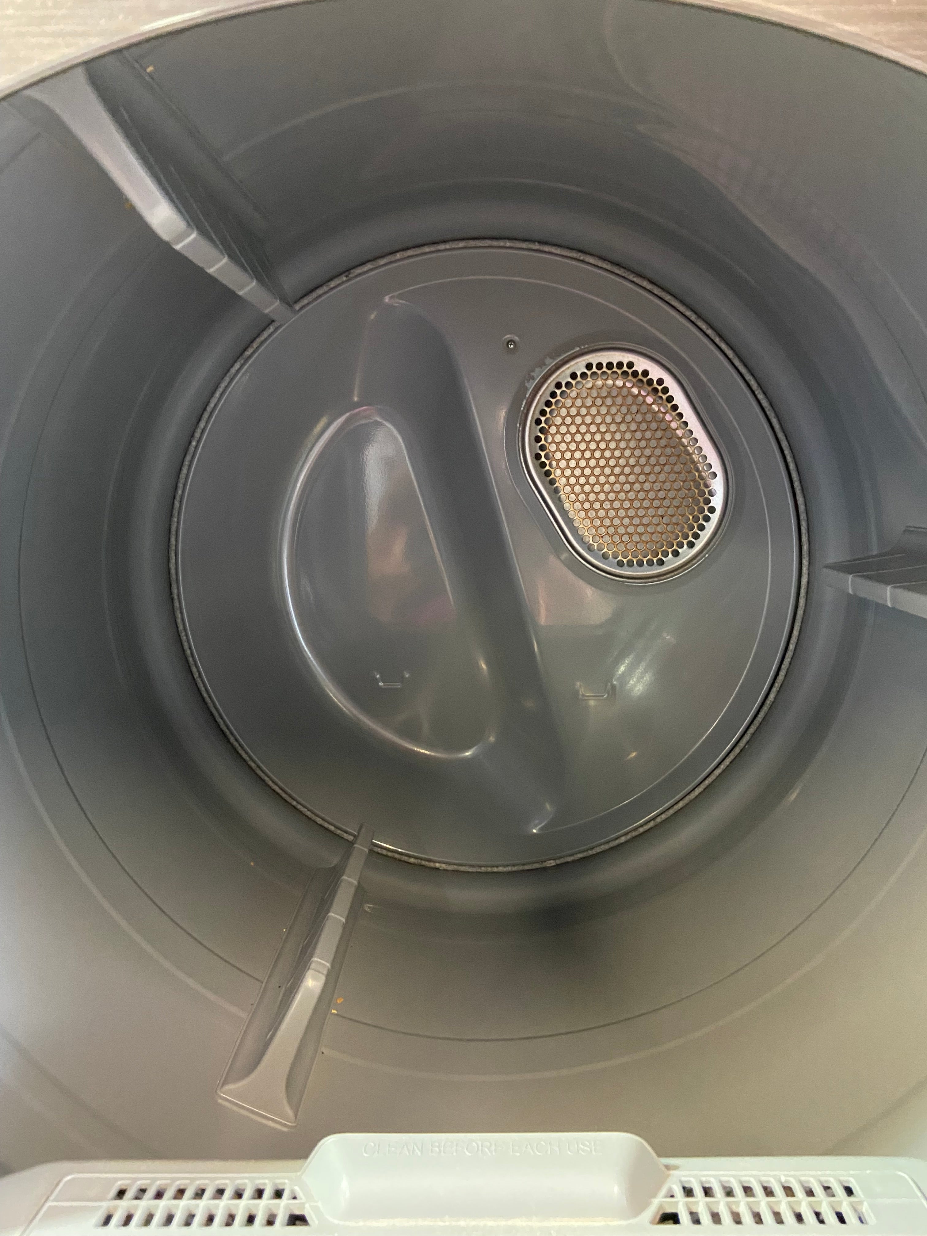 Samsung Black Stainless Super Capacity Glass Top Washer & Dryer Set