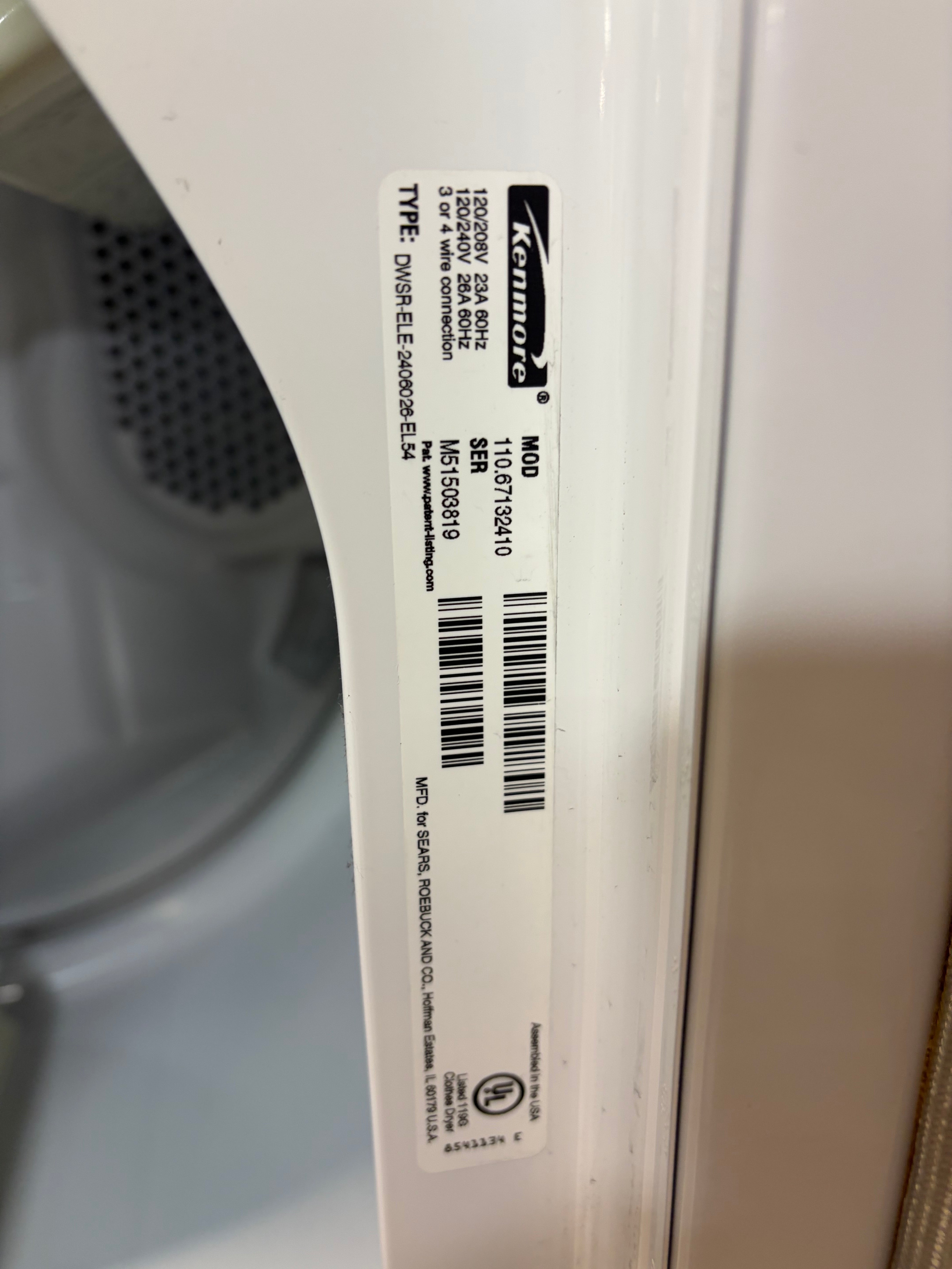 Kenmore Grey Face Glass Top Set