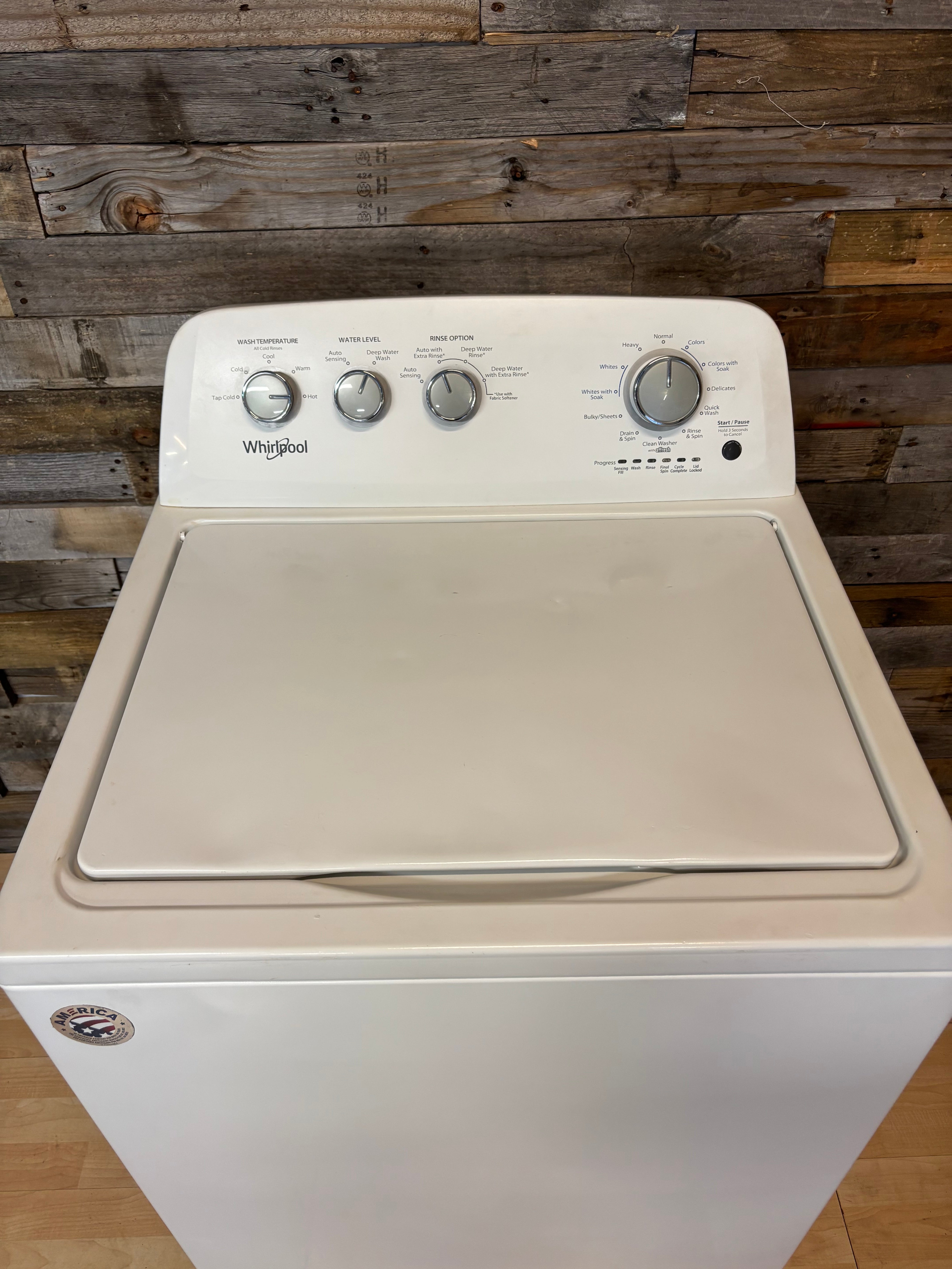 Whirlpool White Top Load Washer