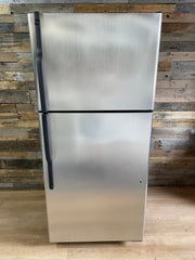 GE Stainless Top Bottom Refrigerator