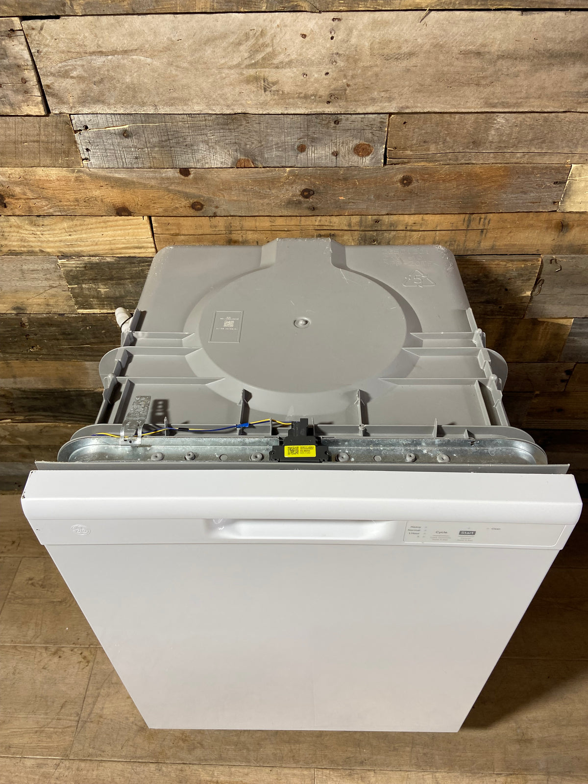 White GE Dishwasher