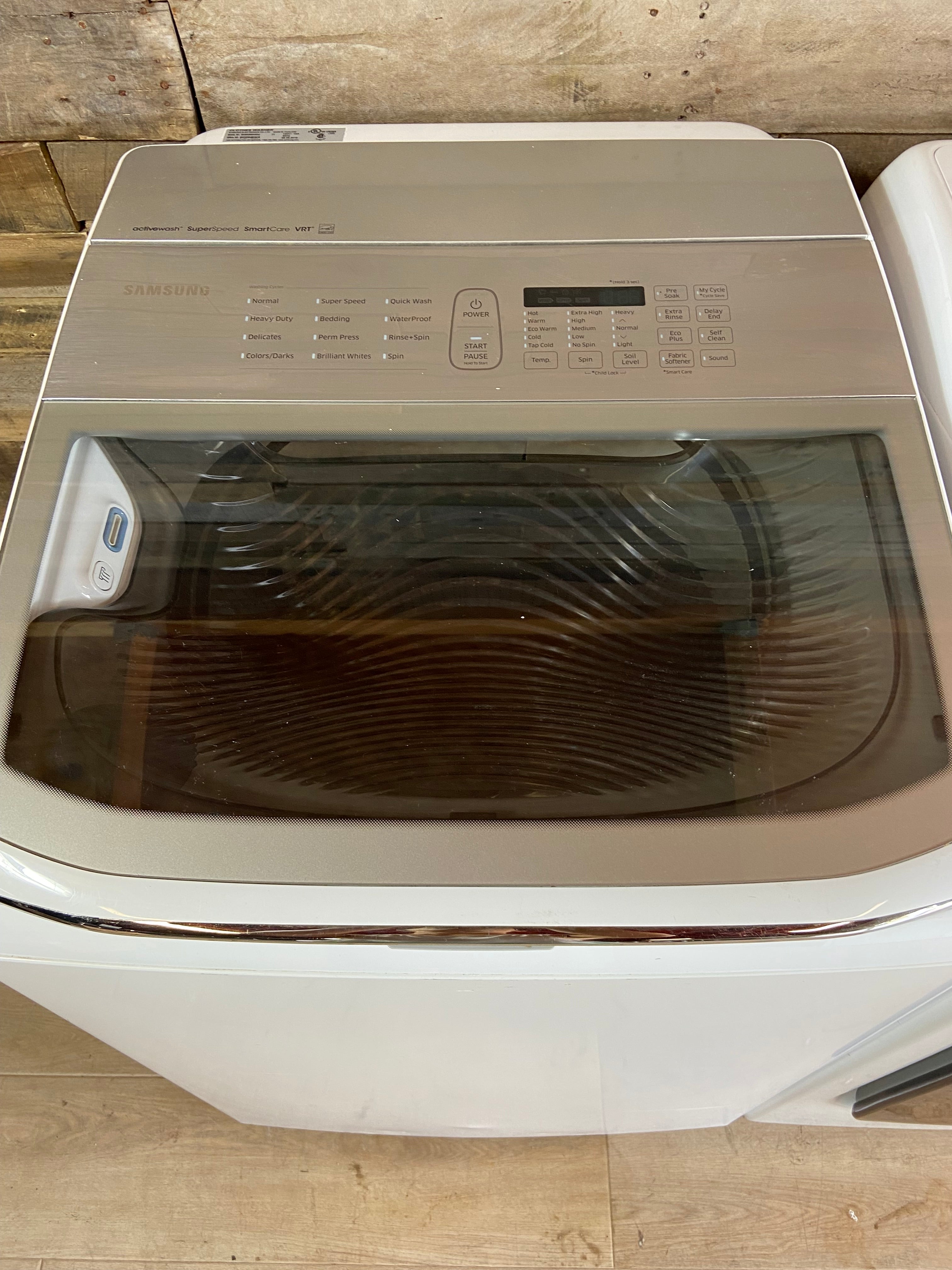 Samsung Active Wash Top Load Washer Dryer Set