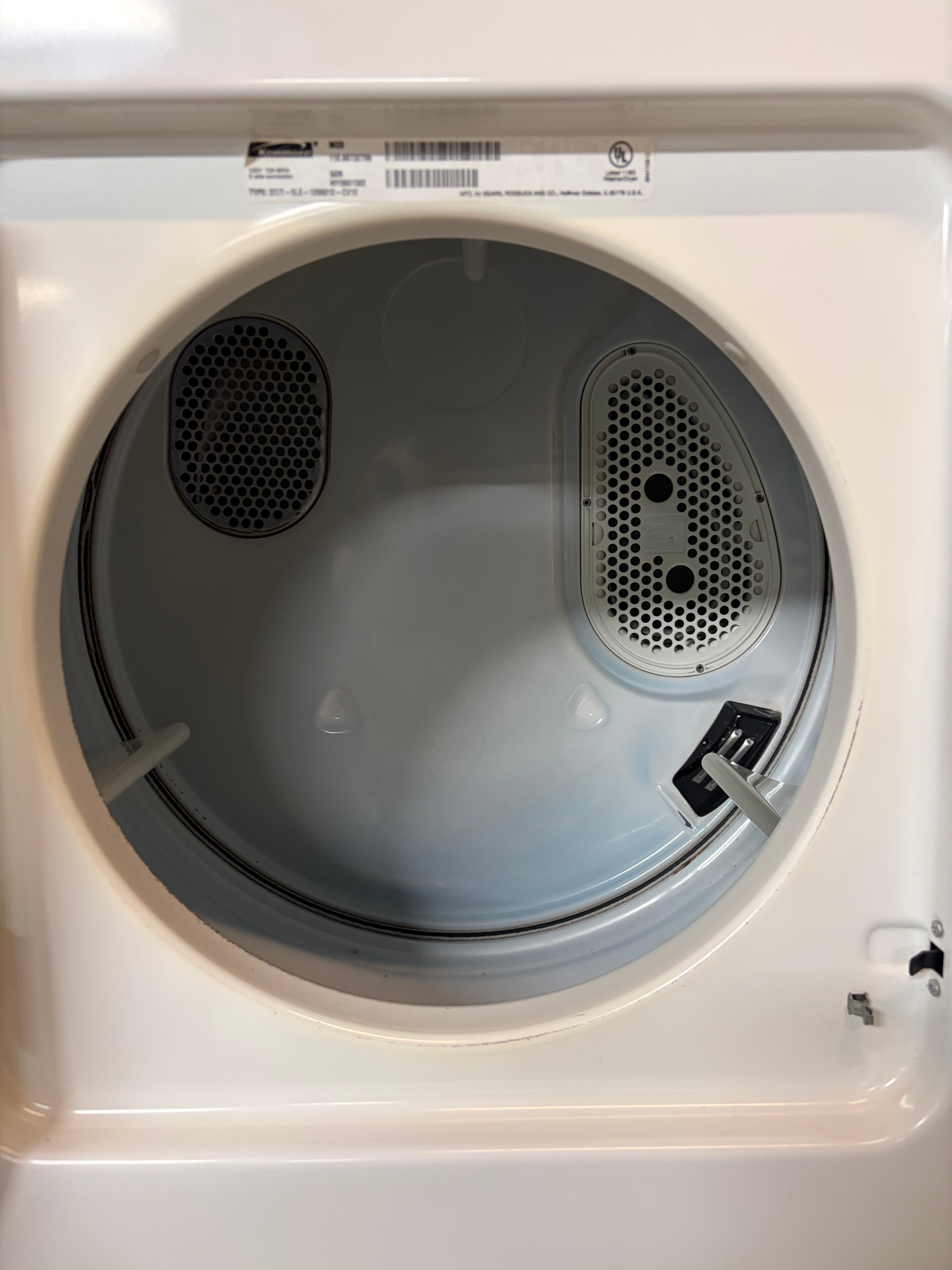 Kenmore Heavy Duty 24in 120v Stackable