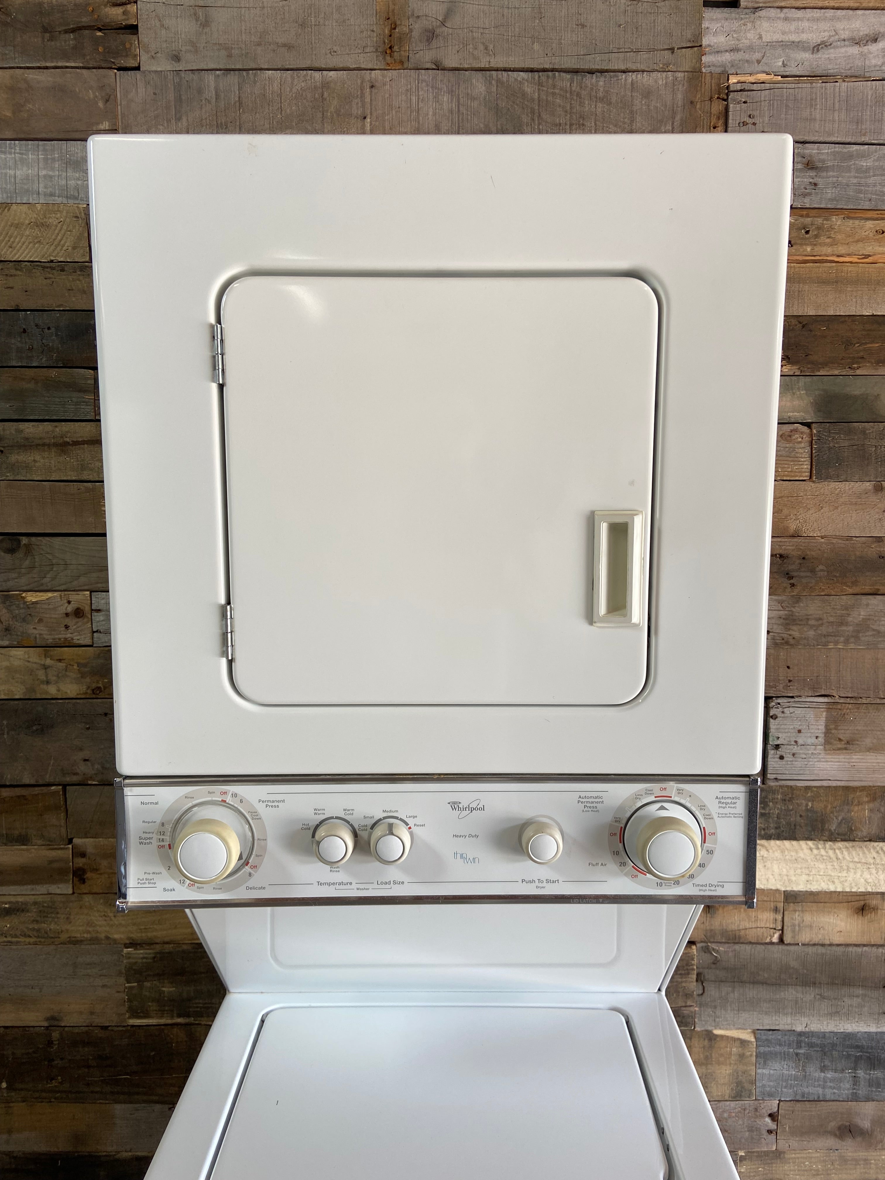 Whirlpool Thin Twin 24inch Stackable (240v)