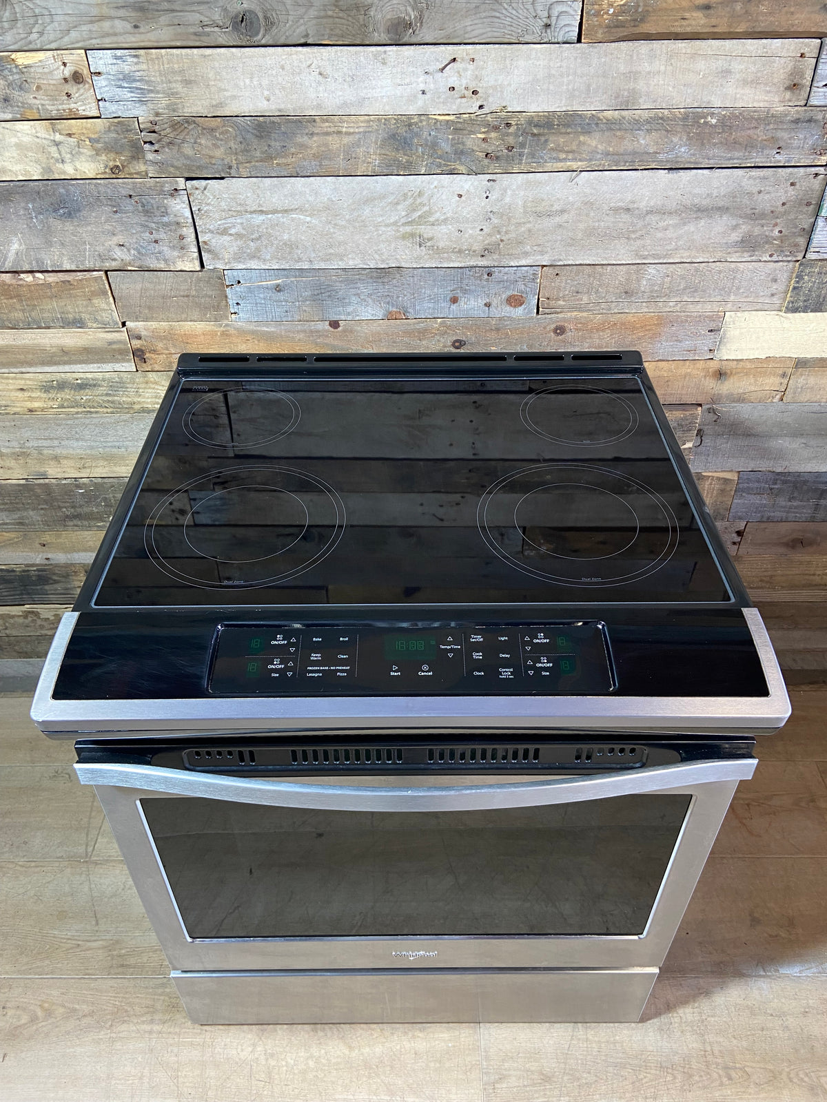 Whirlpool Stainless Steel Slide in Range