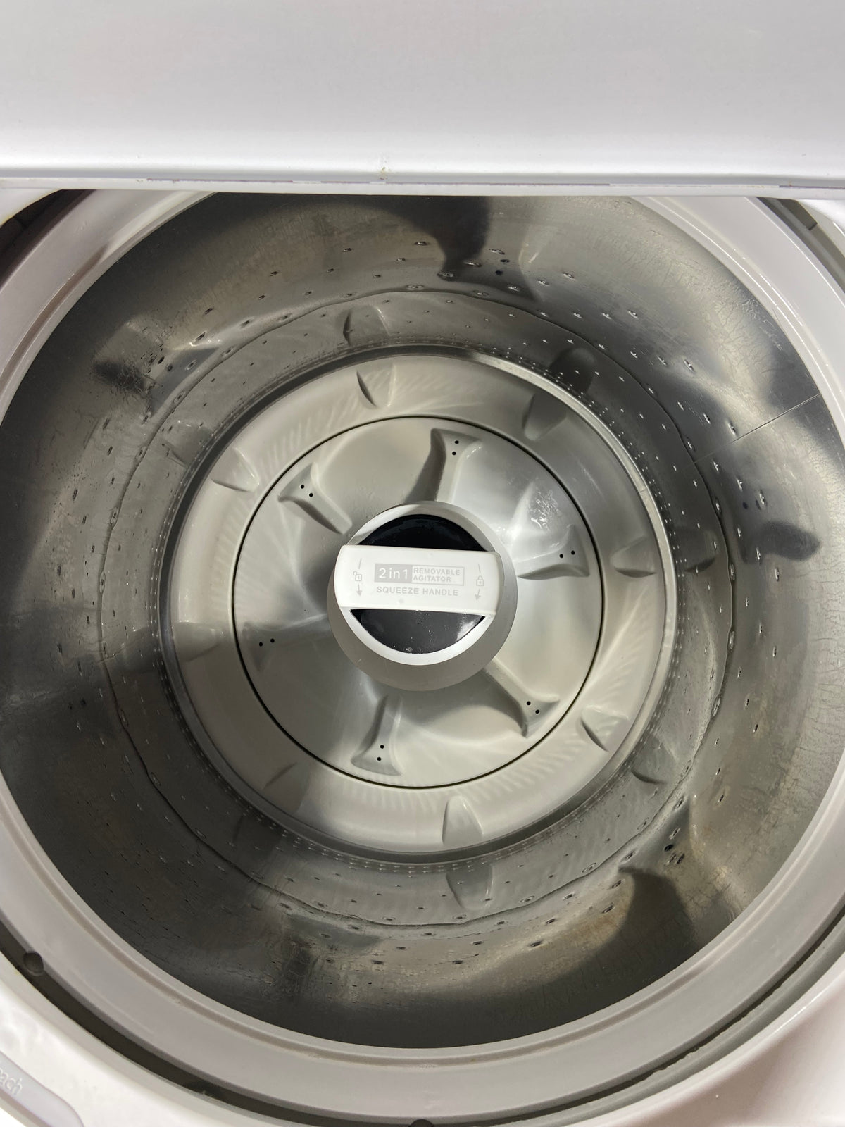 Whirlpool 2in1 removable agitator washing machine