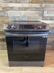 Samsung Black Stainless Slide-In Range