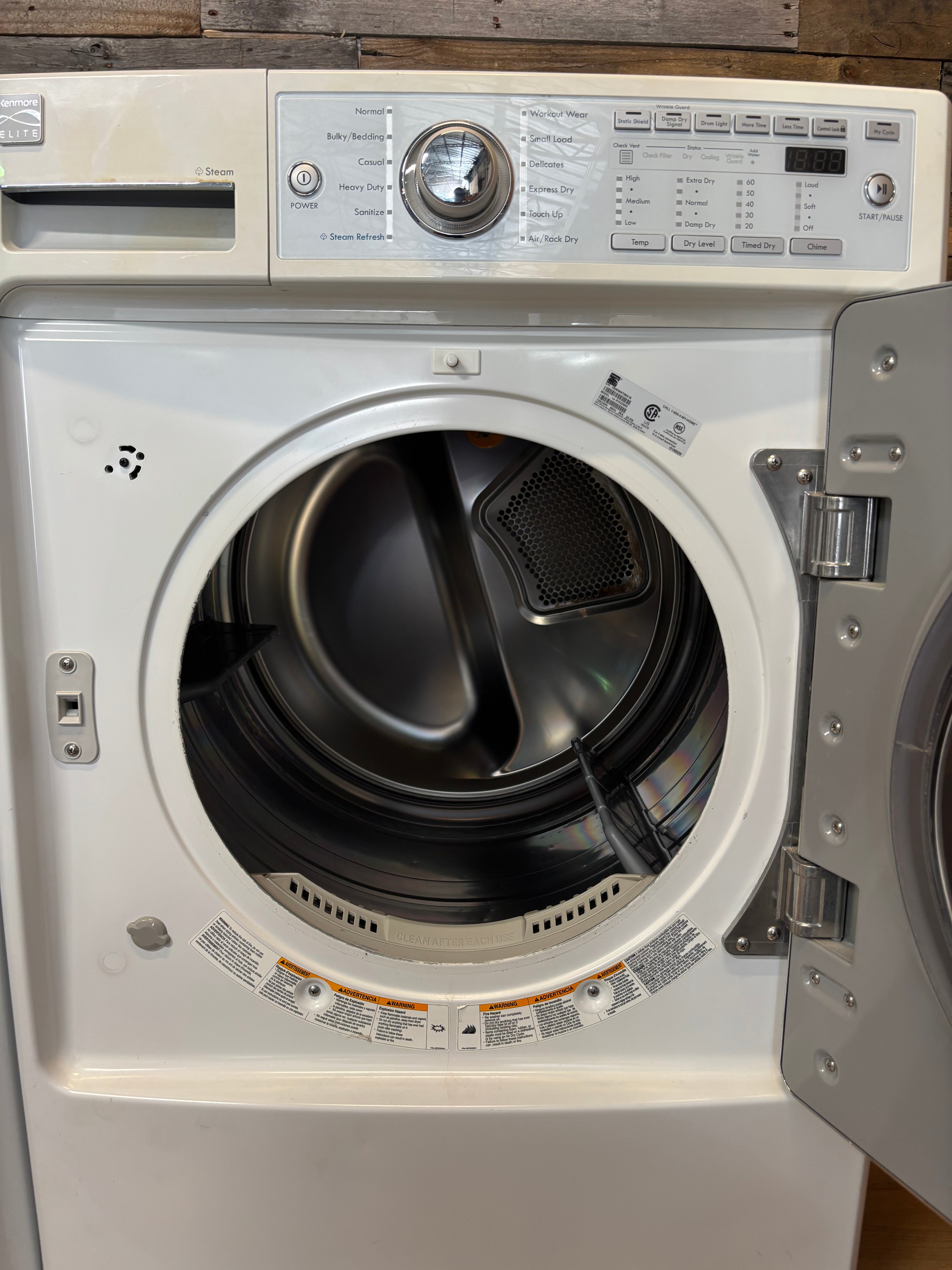 Kenmore Elite White Front load Set