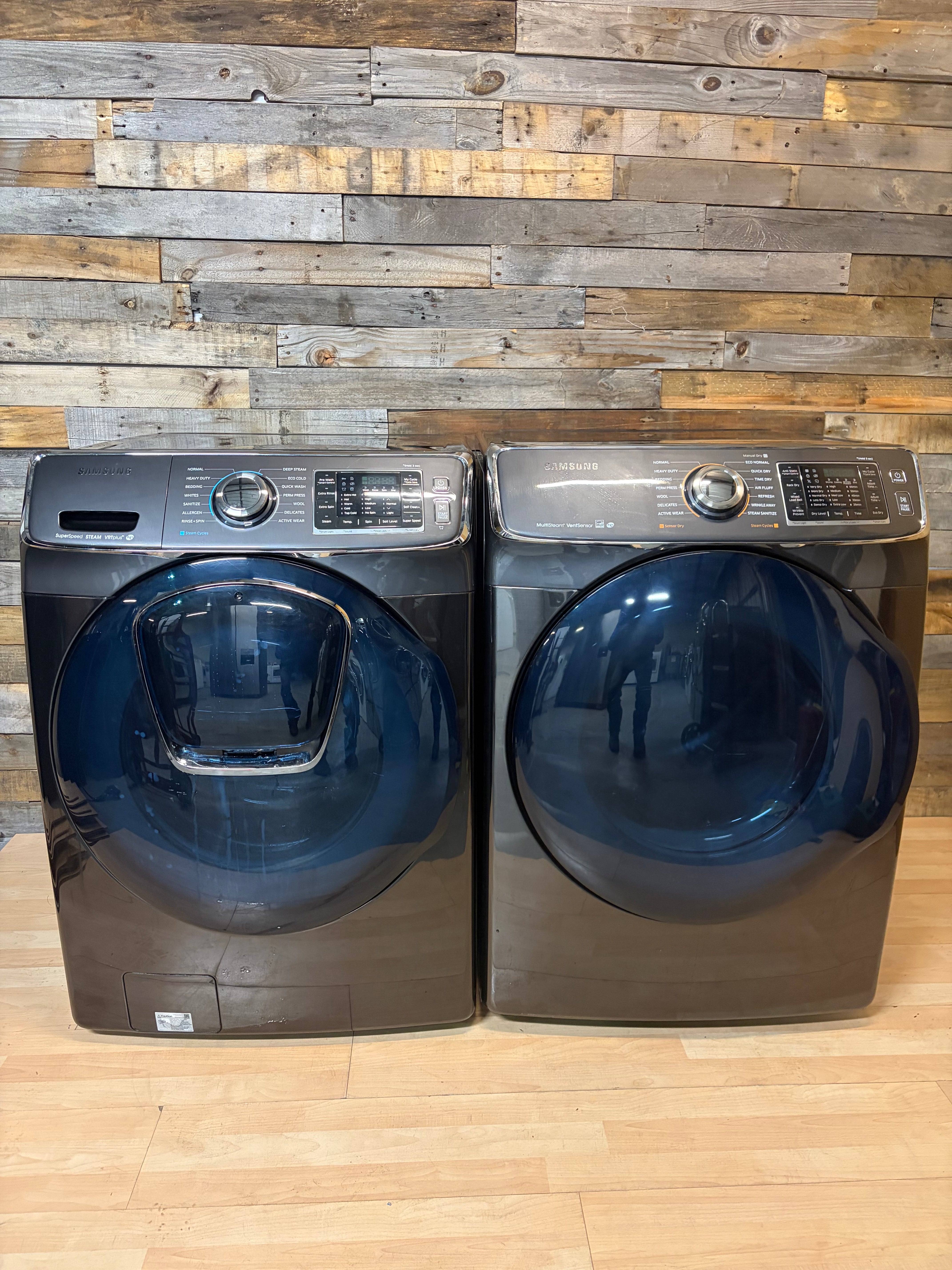 Samsung Grey Front Load Set