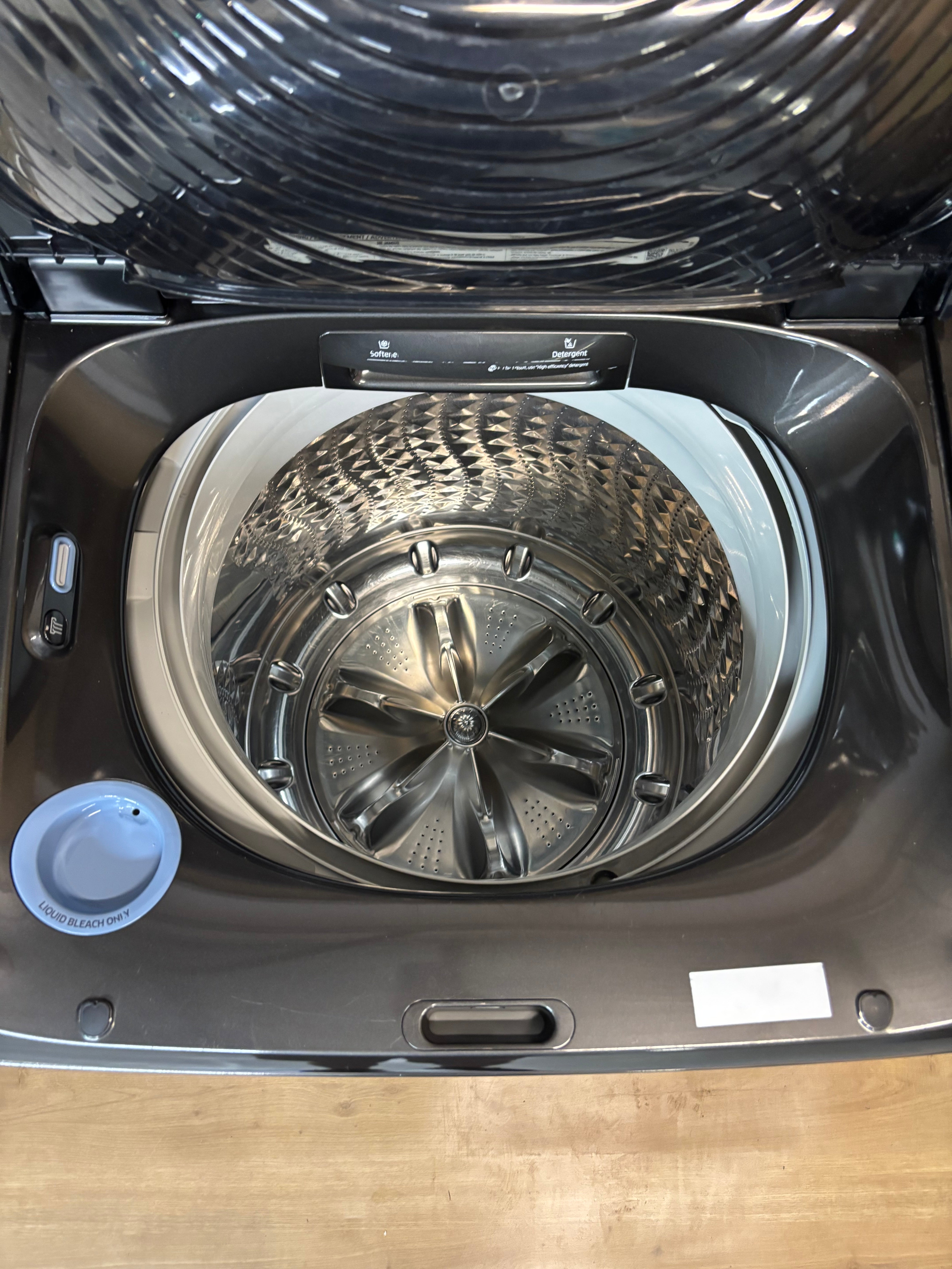 Black Stainless Samsung ActiveWash Top Load Set