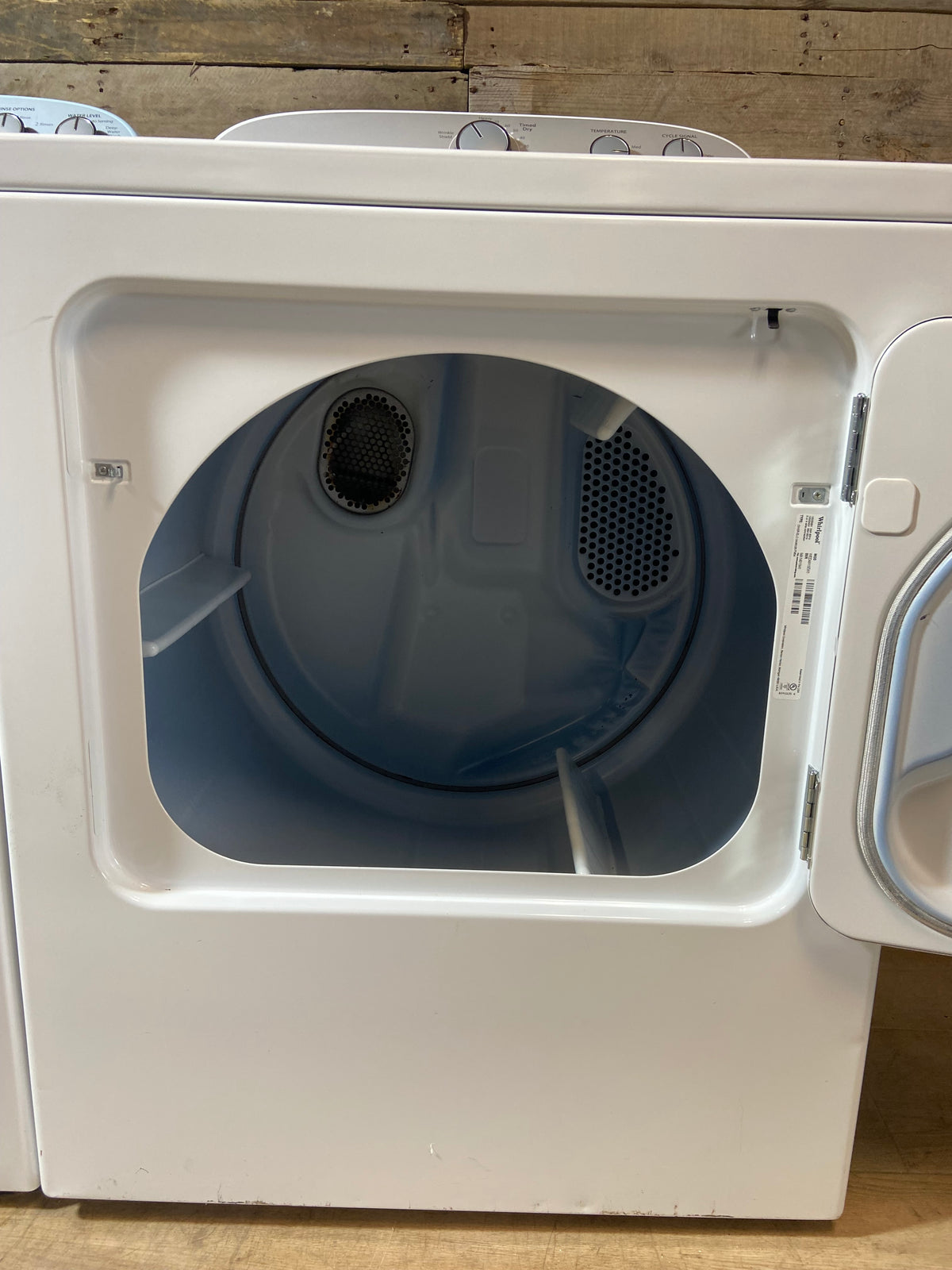Whirlpool Grey Panel Washer & Dryer Set