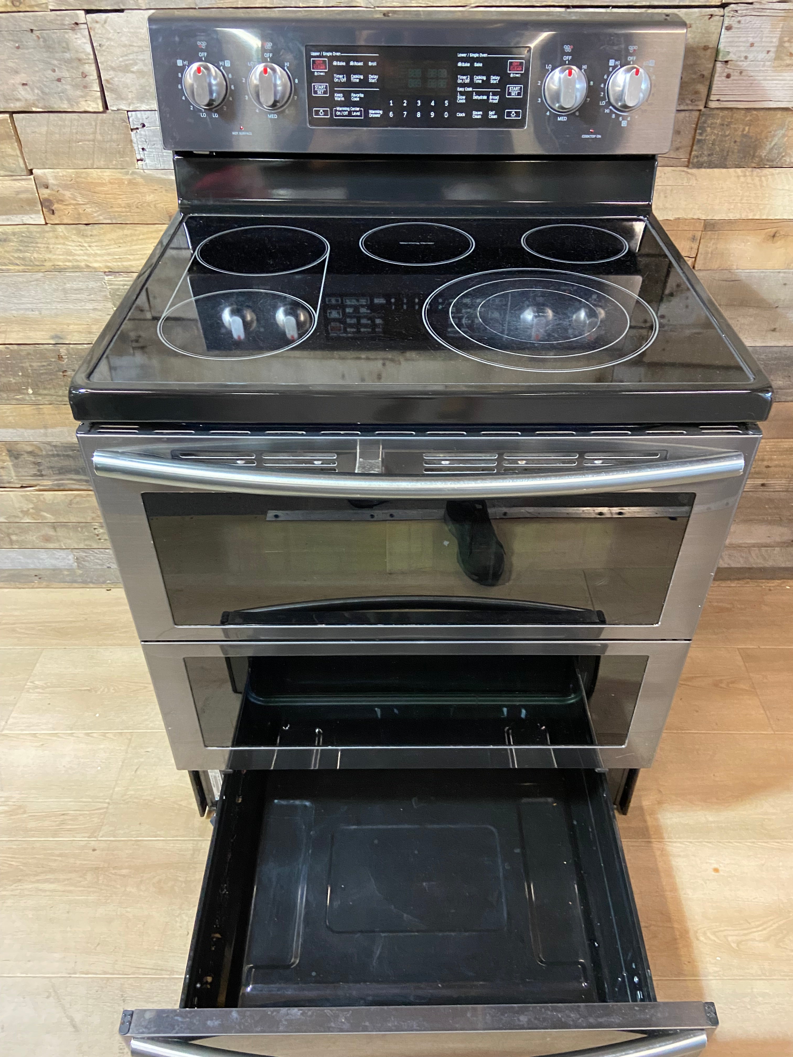 Samsung Black Stainless Double Oven