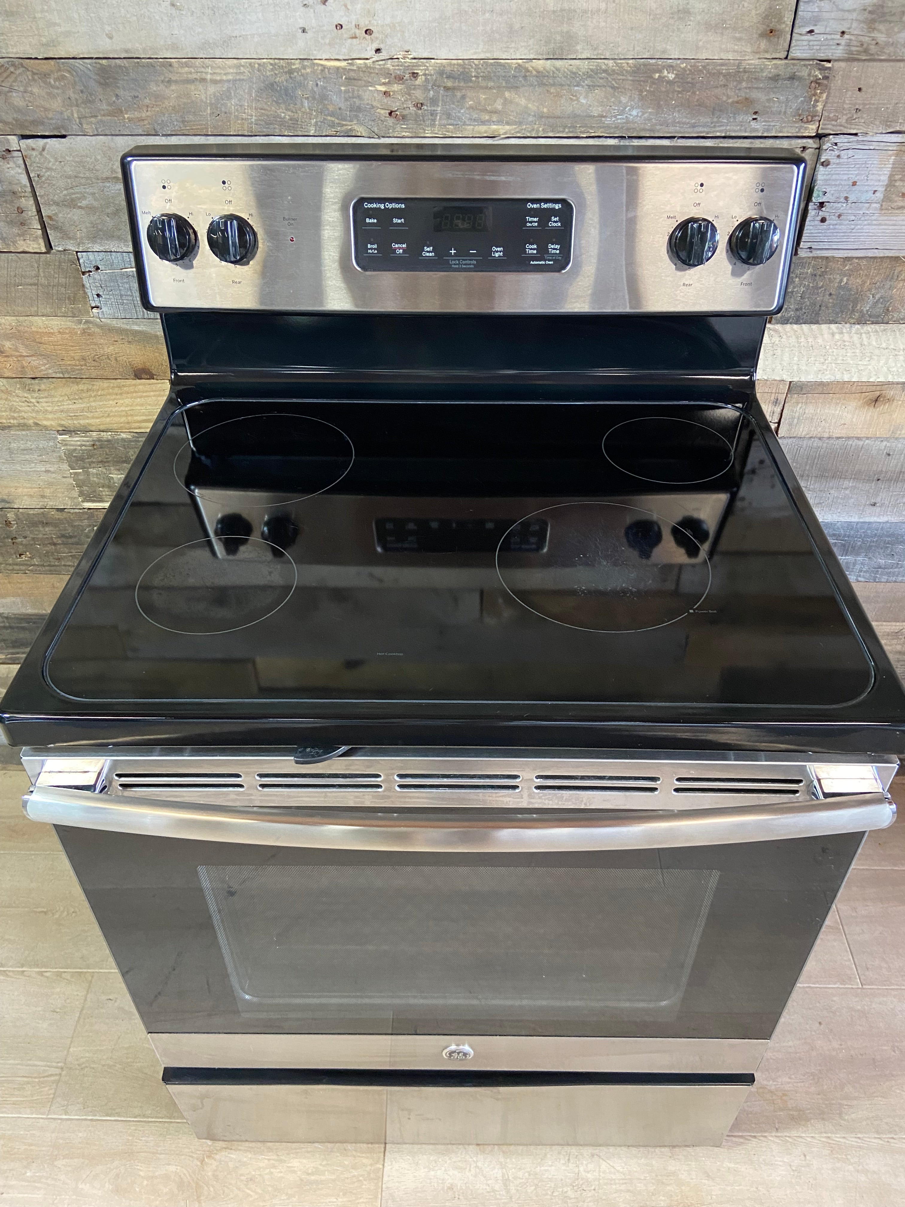 GE Stainless 4 Burner Range