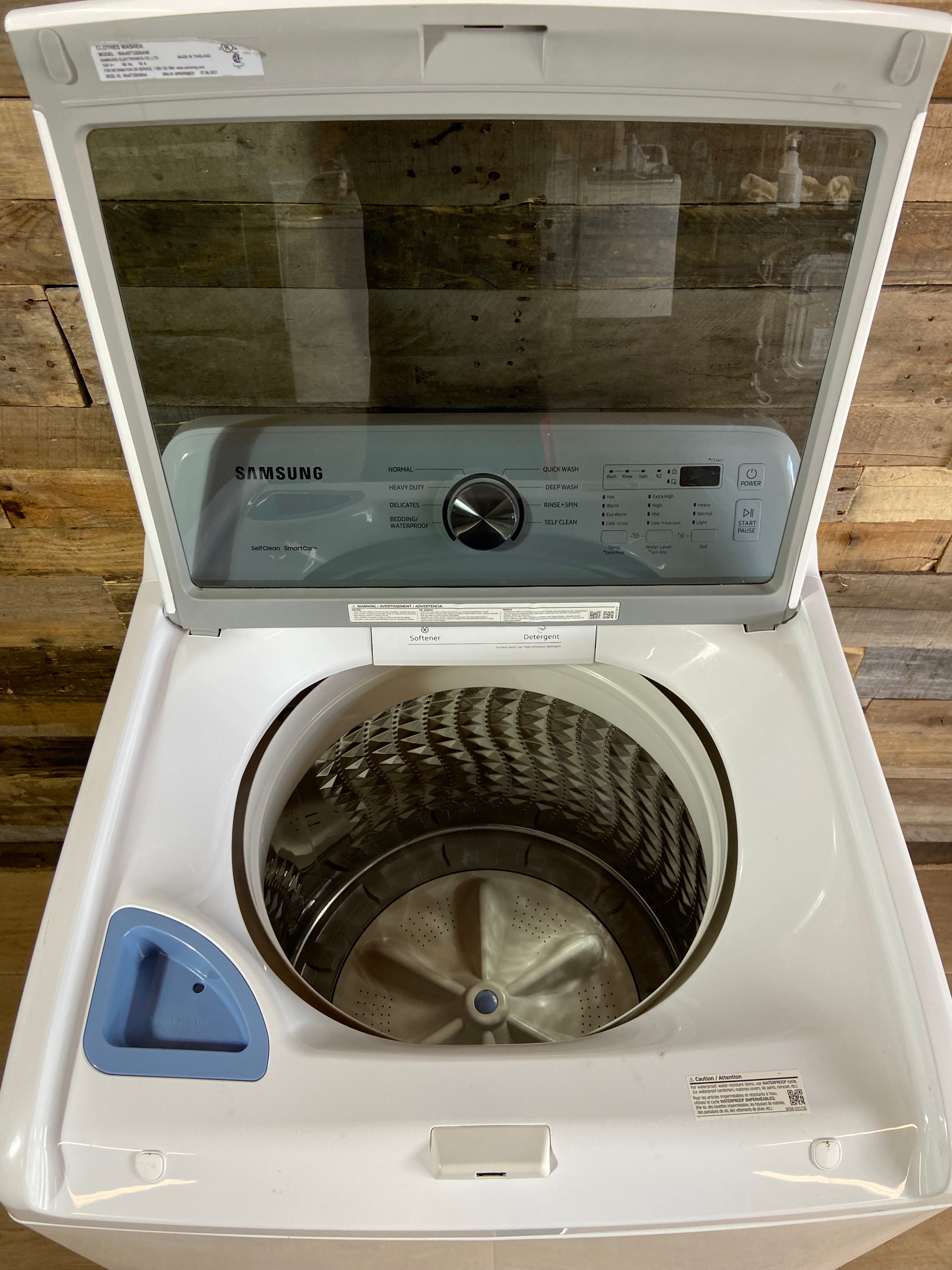 Samsung Top Load Large Capacity Washer