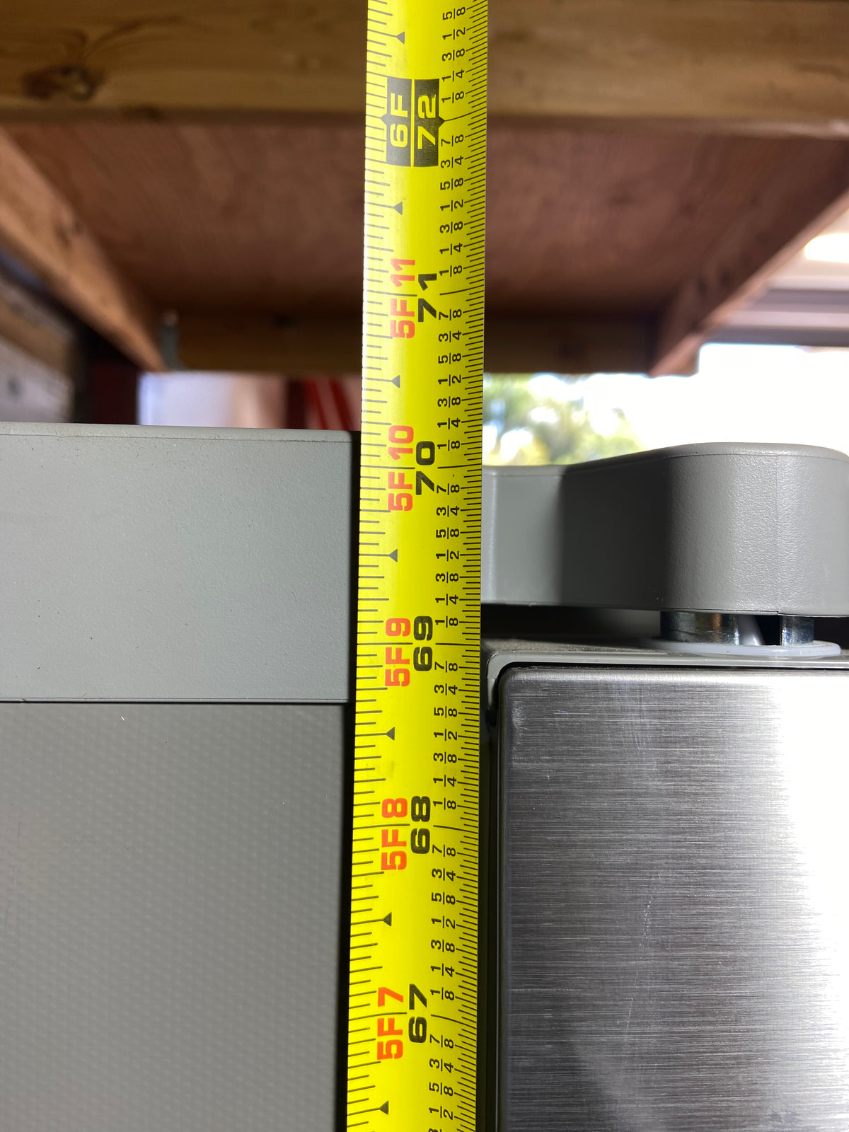 LG Stainless 36” Side by Side Refrigerator