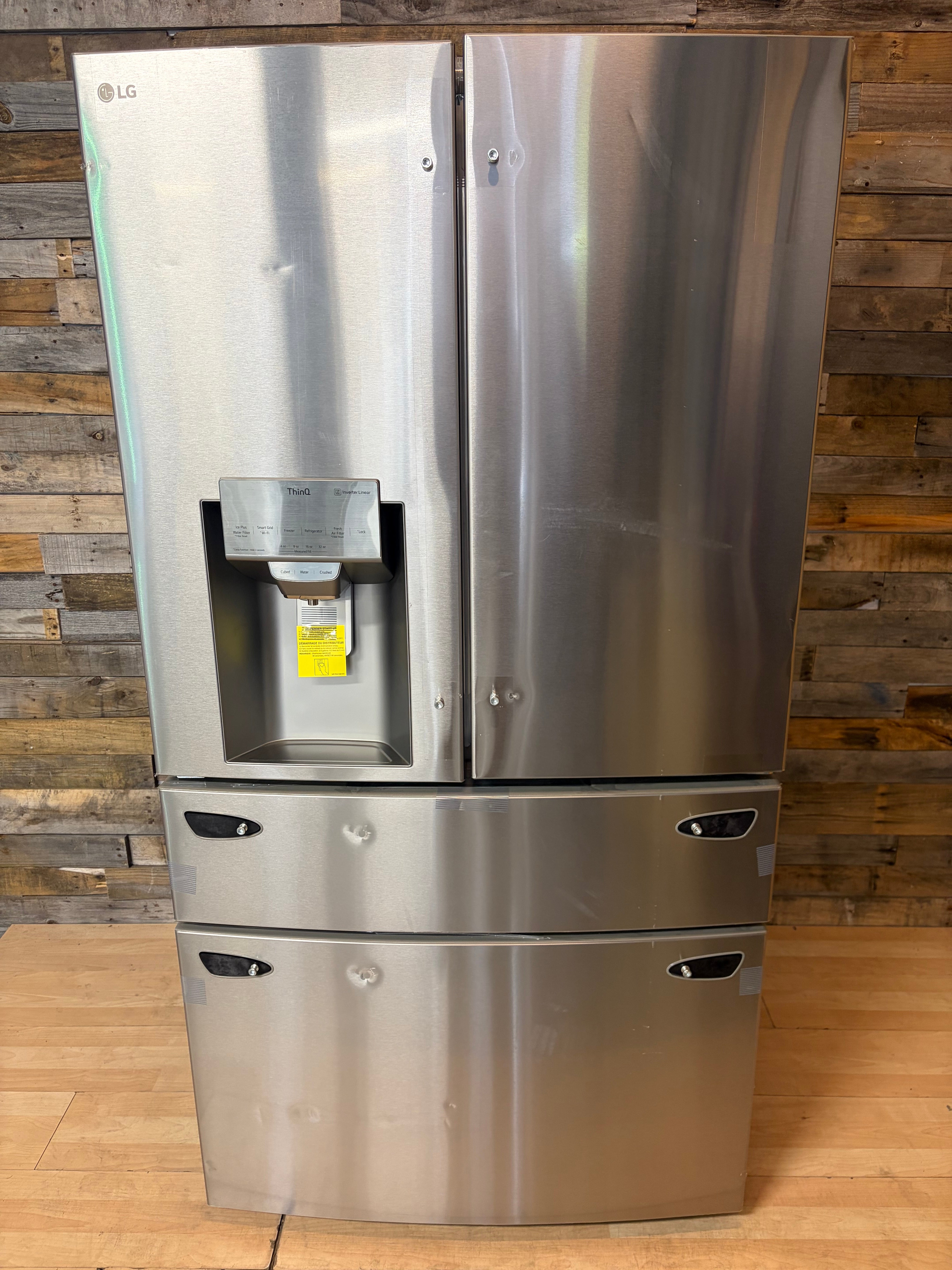 BRAND NEW Scratch And Dent LG Stainless 4 Door Refrigerator