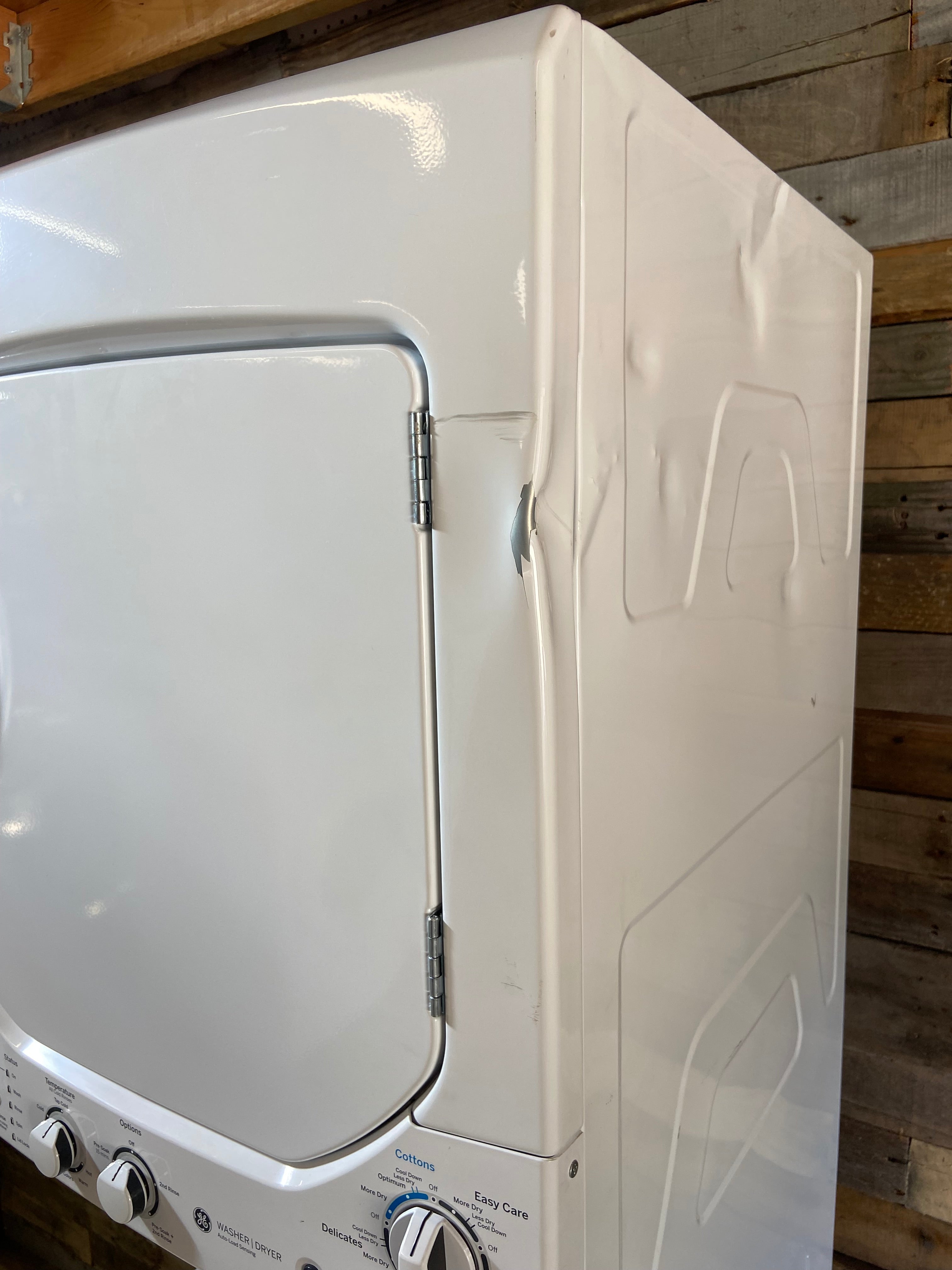 GE 24 inch Gas Stackable Washer & Dryer