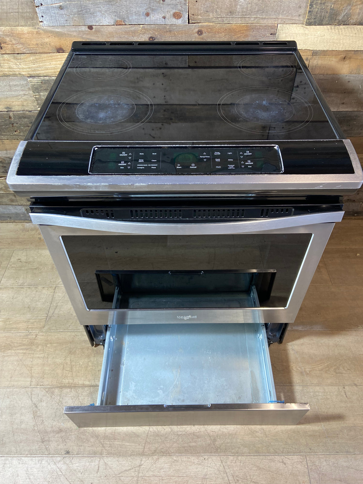 Whirlpool Stainless Steel Slide in Range