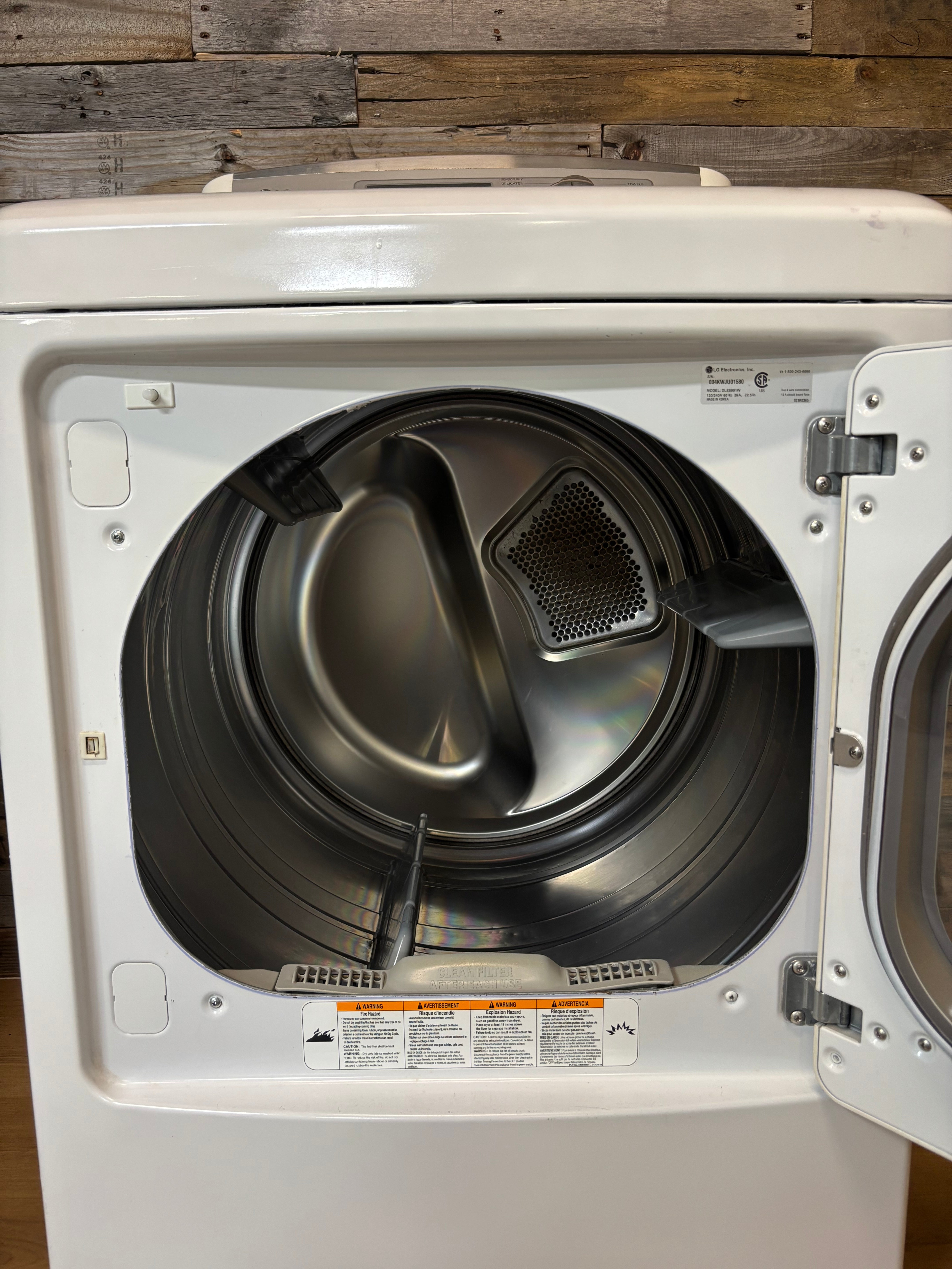 LG Smart Drum Top Load Washer Set