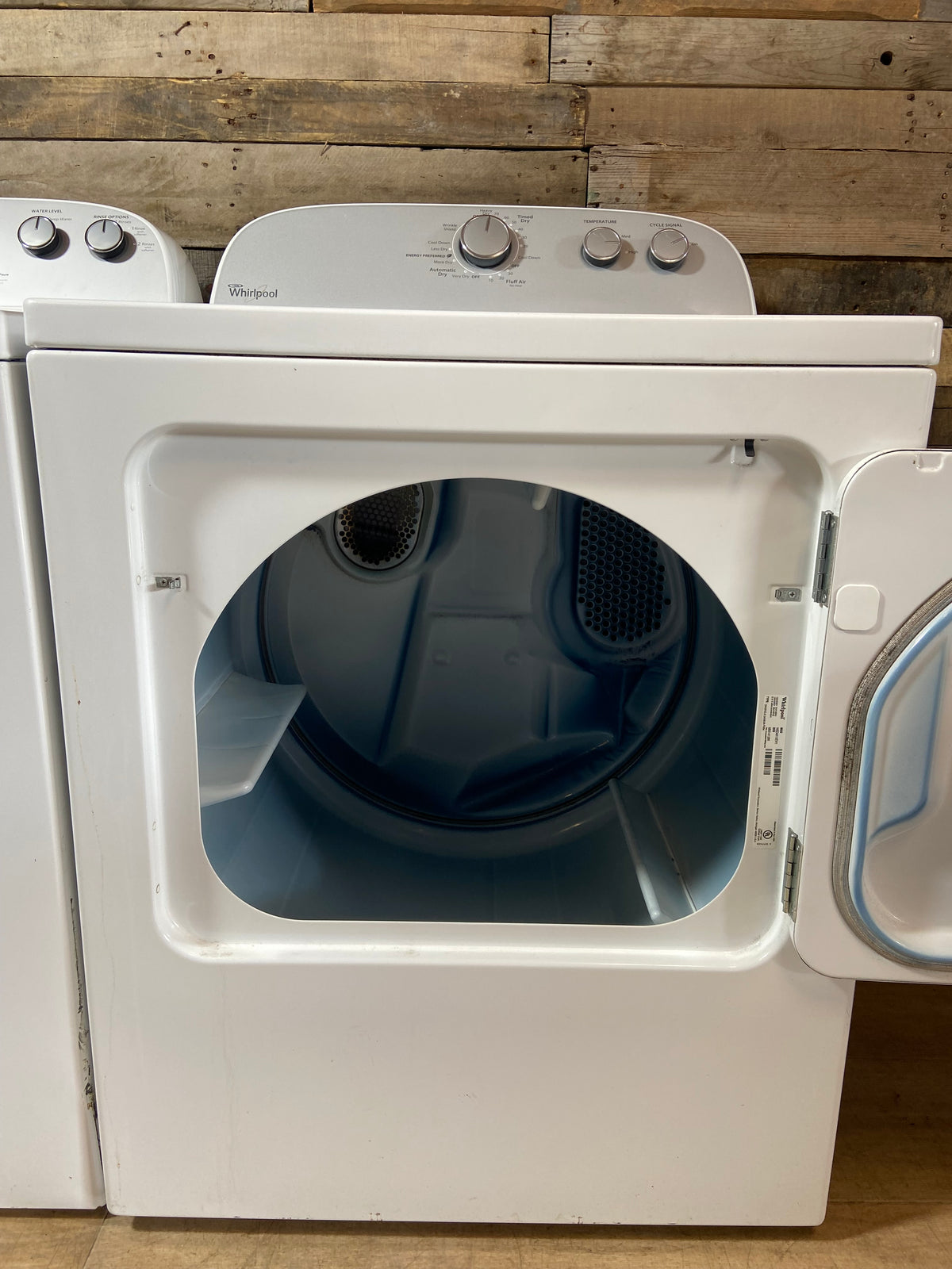 Whirlpool Top Load Washer & Dryer Large Capacity Stainless Steel Tub Set