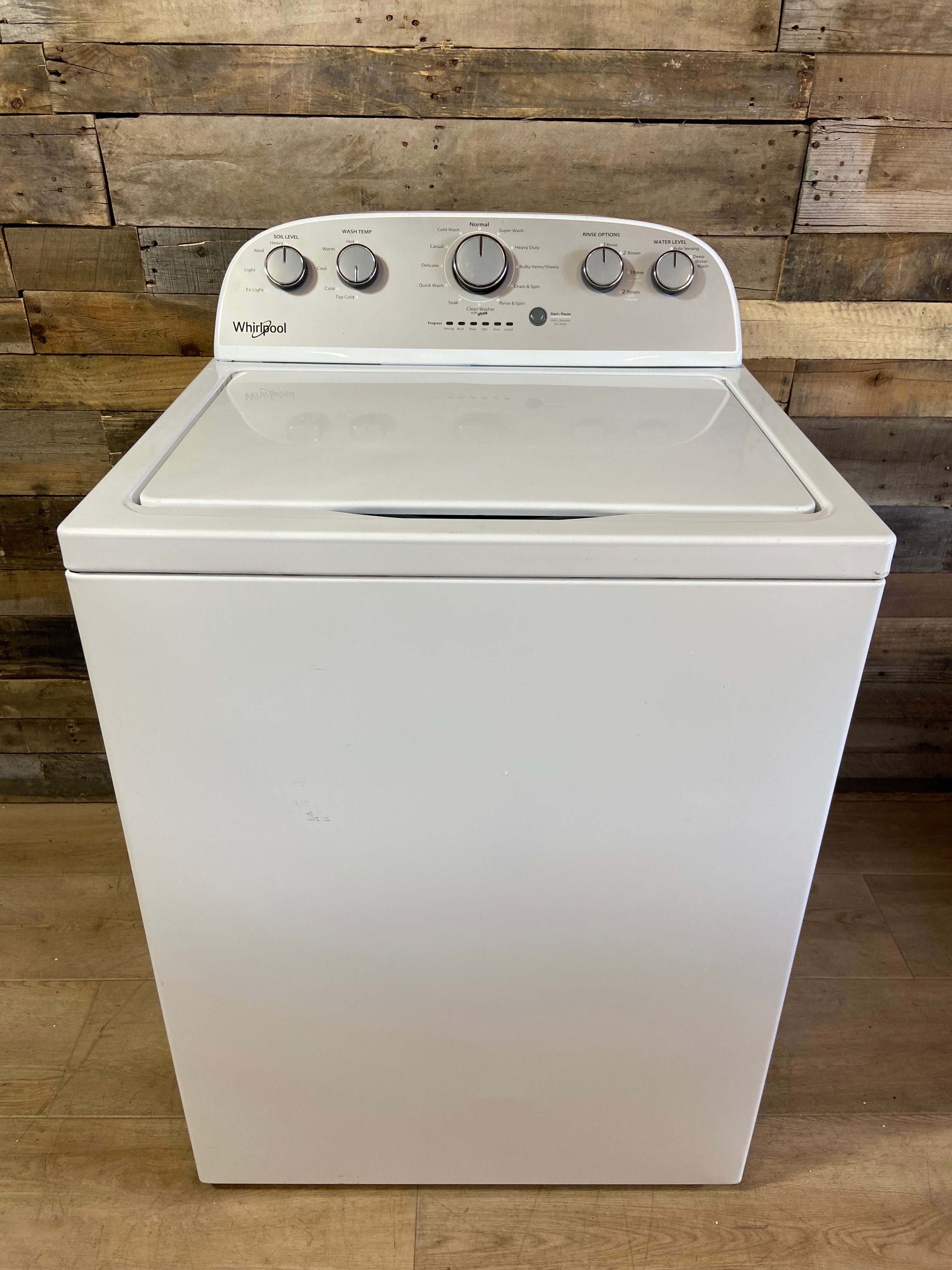 Whirlpool Grey Face Top Load Washer