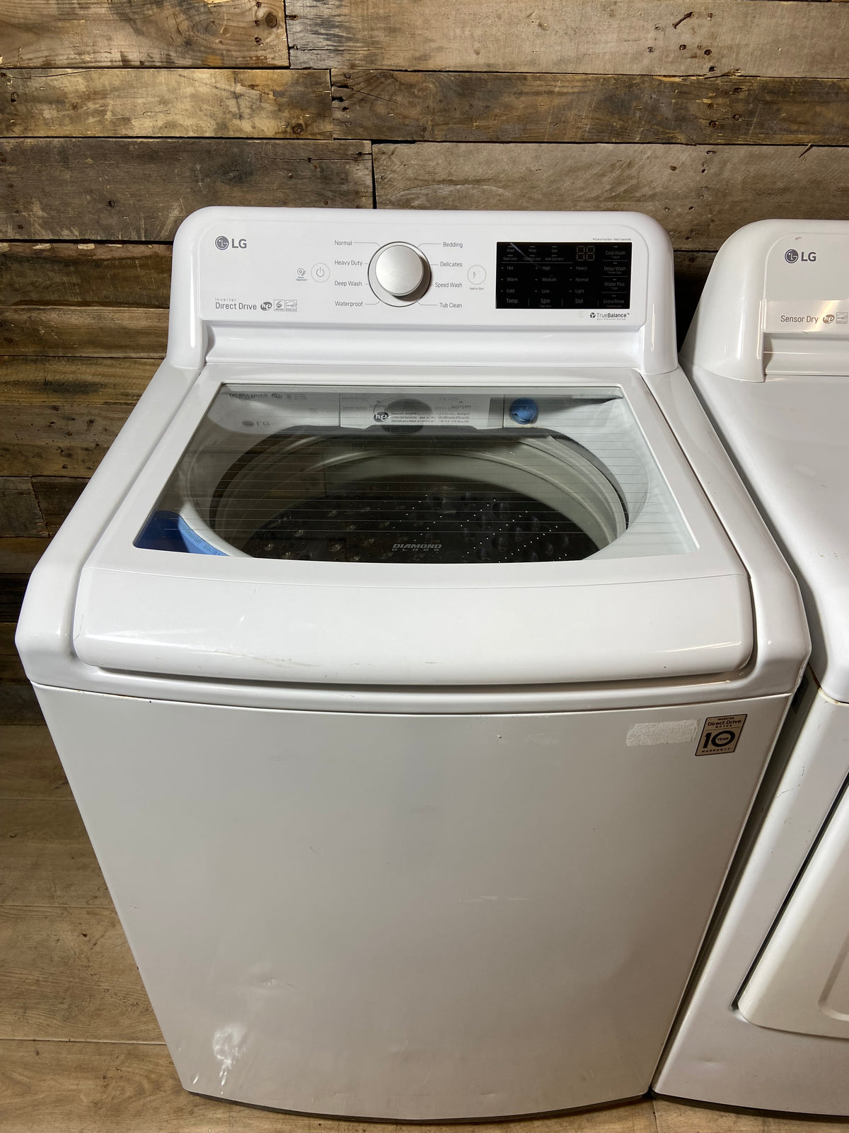 LG Direct Drive Large Capacity Washer & Dryer Set
