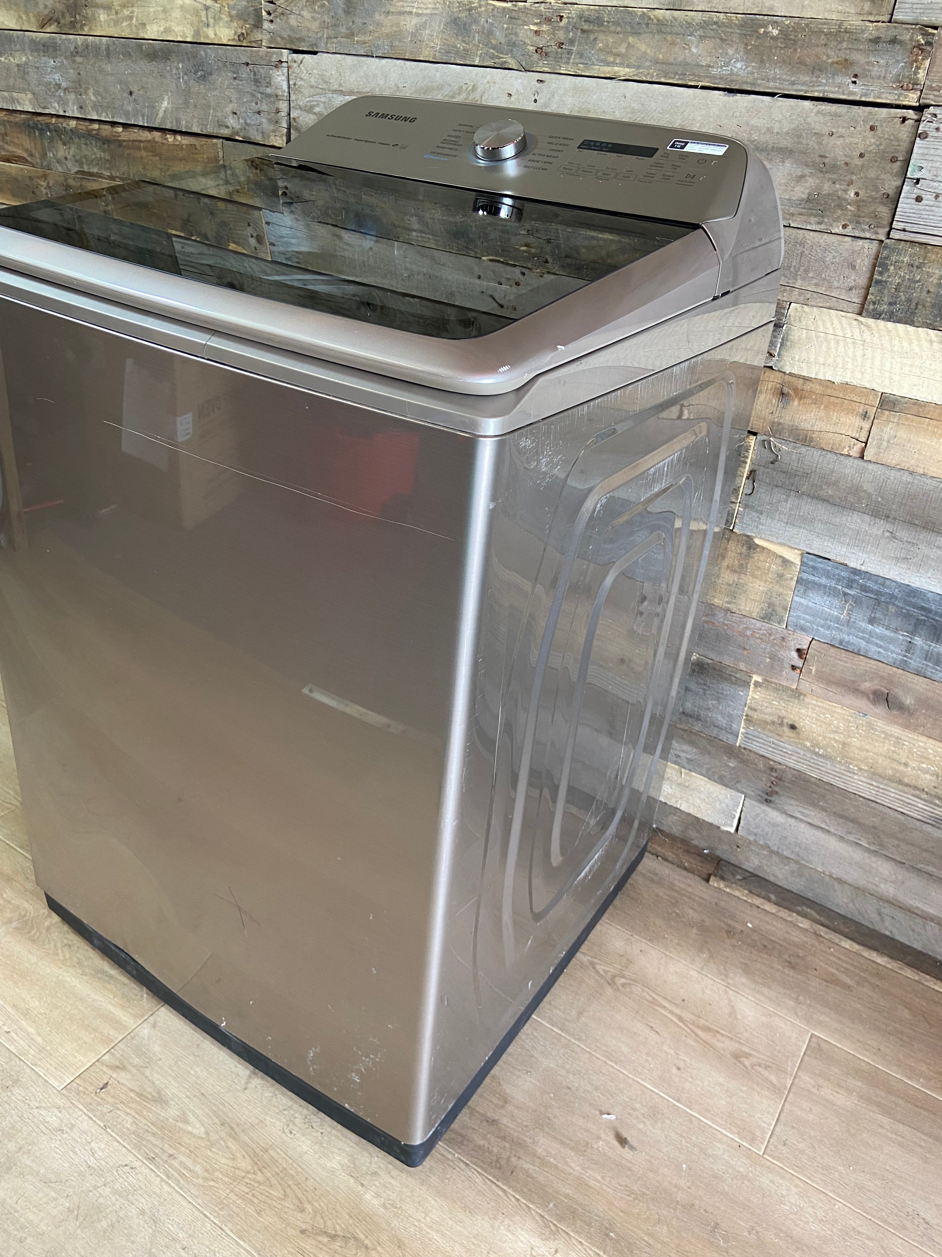 Bronze Samsung Top Load Large Capacity Washer