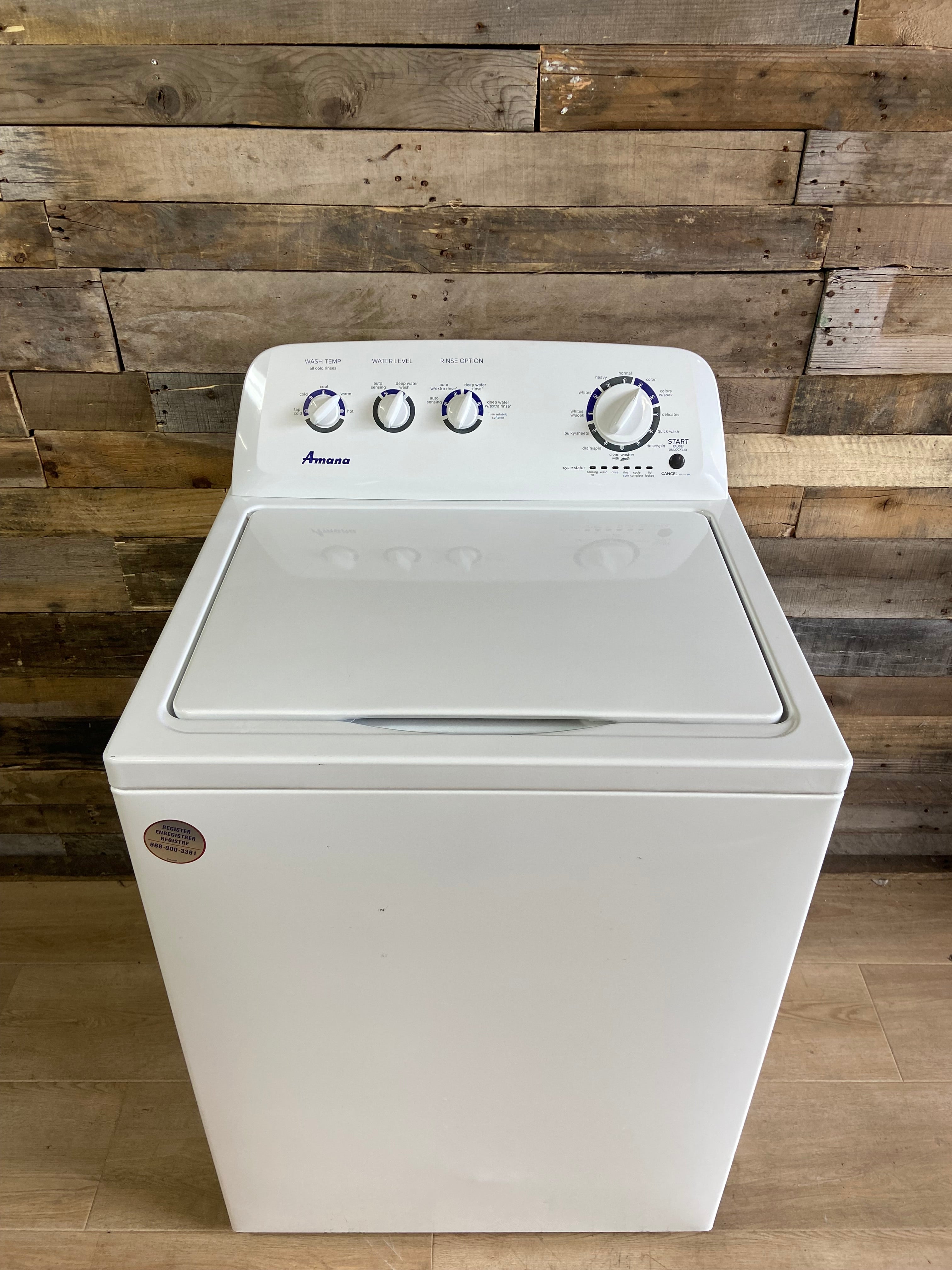 Amana Large Capacity Top Load Washer